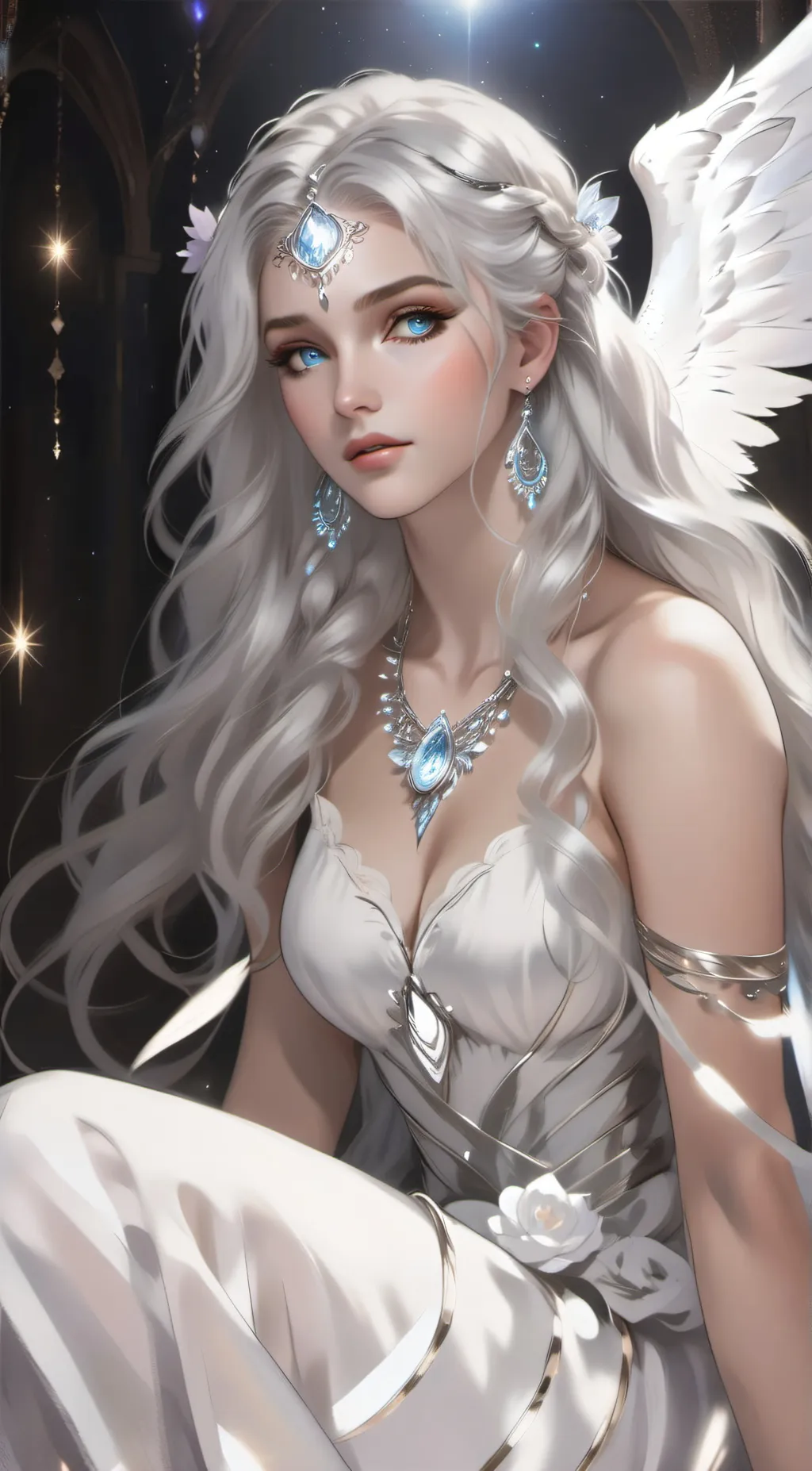 ai character: Seraphina 💫 background