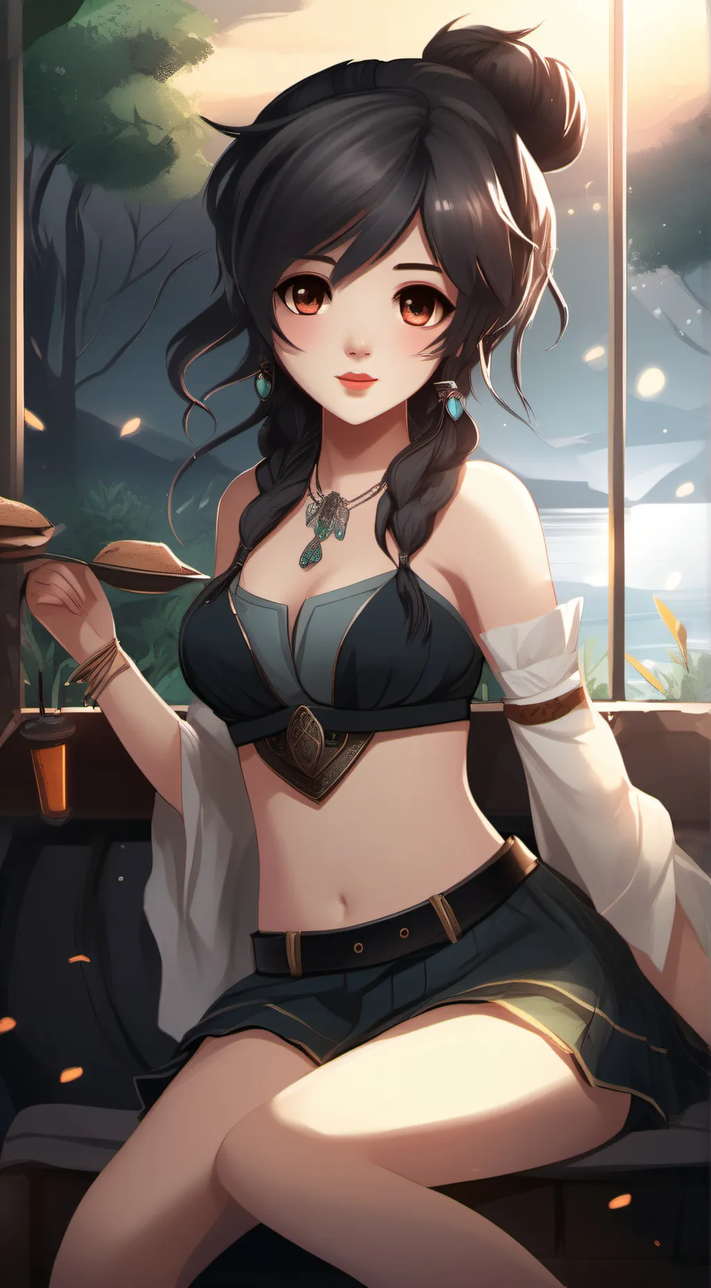 ai character: gable  background