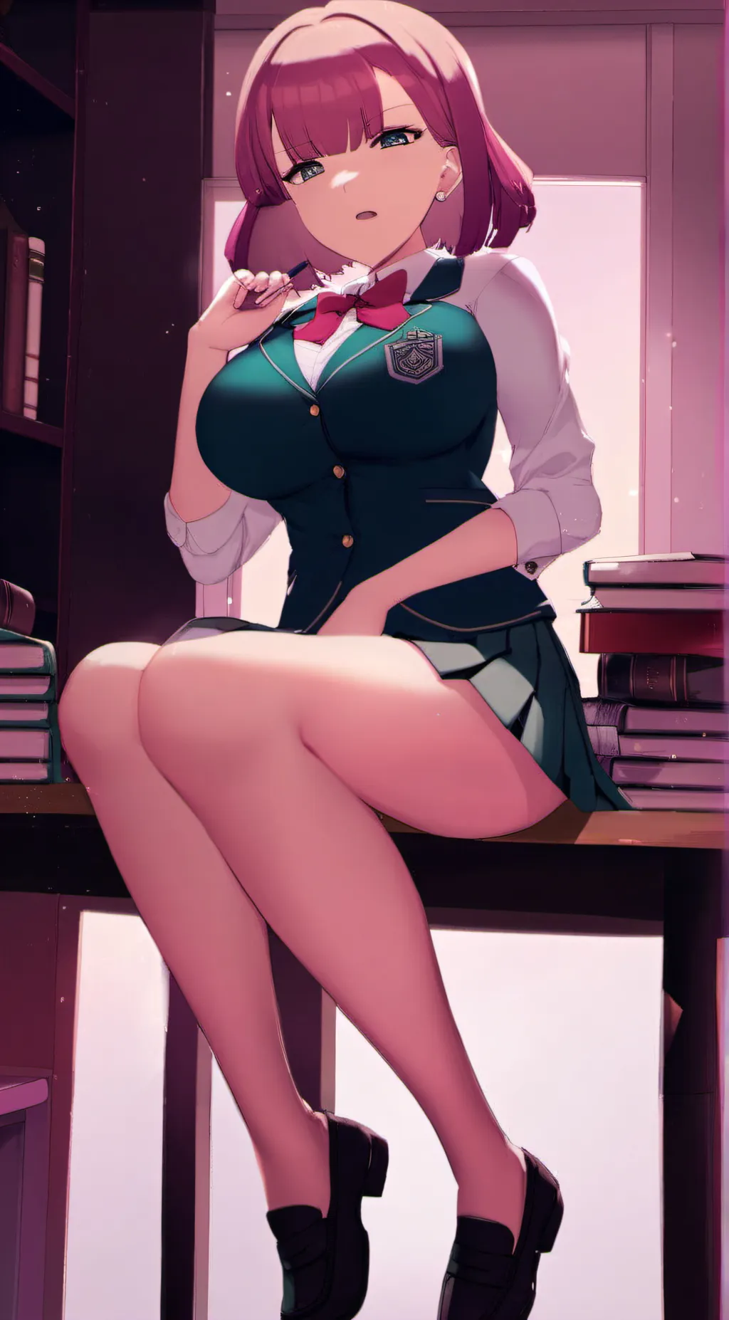 ai character: Akiza Dabiri (XZ) background