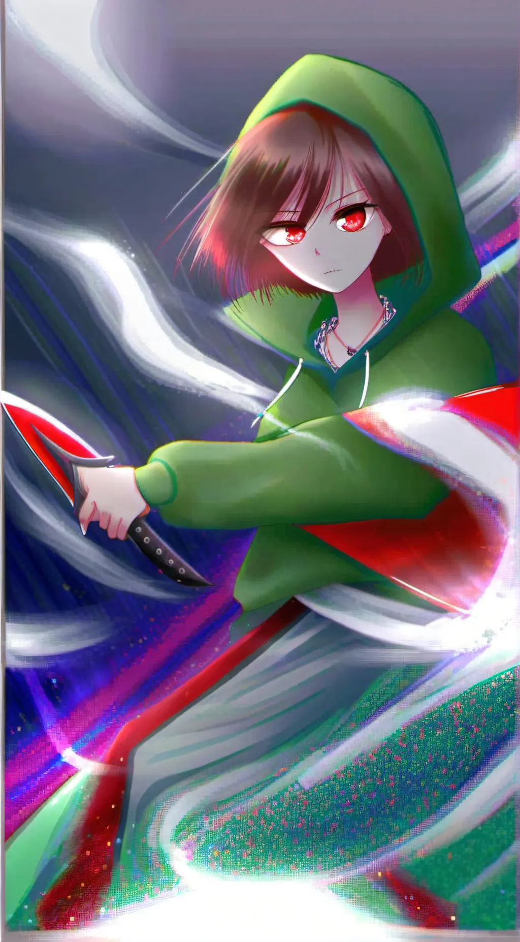 ai character: Chara background