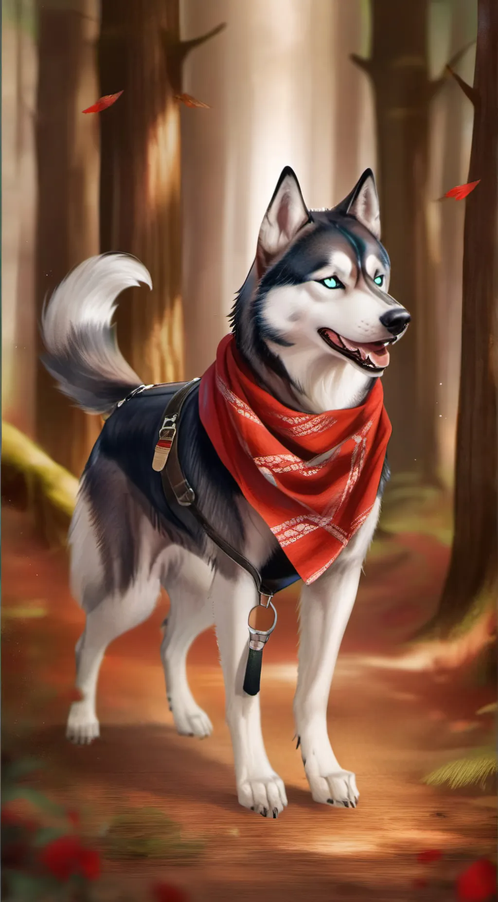 ai character: whatever background