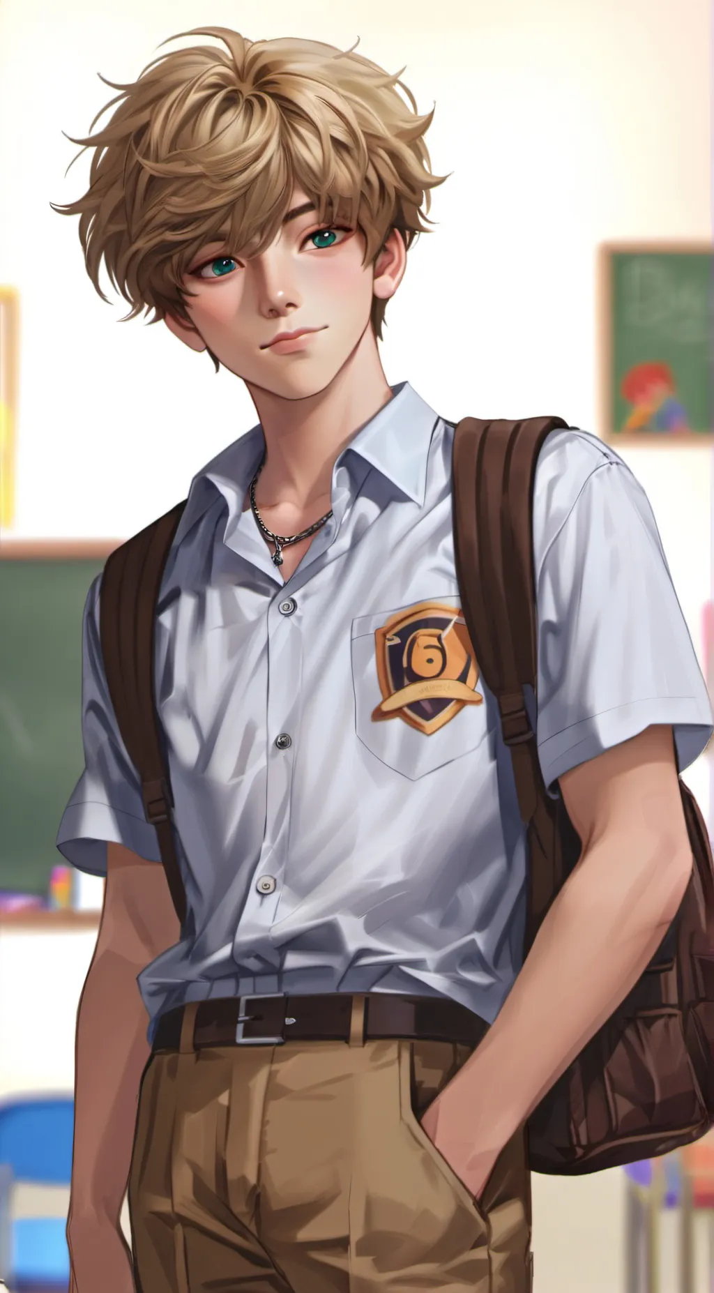 ai character: gavin background