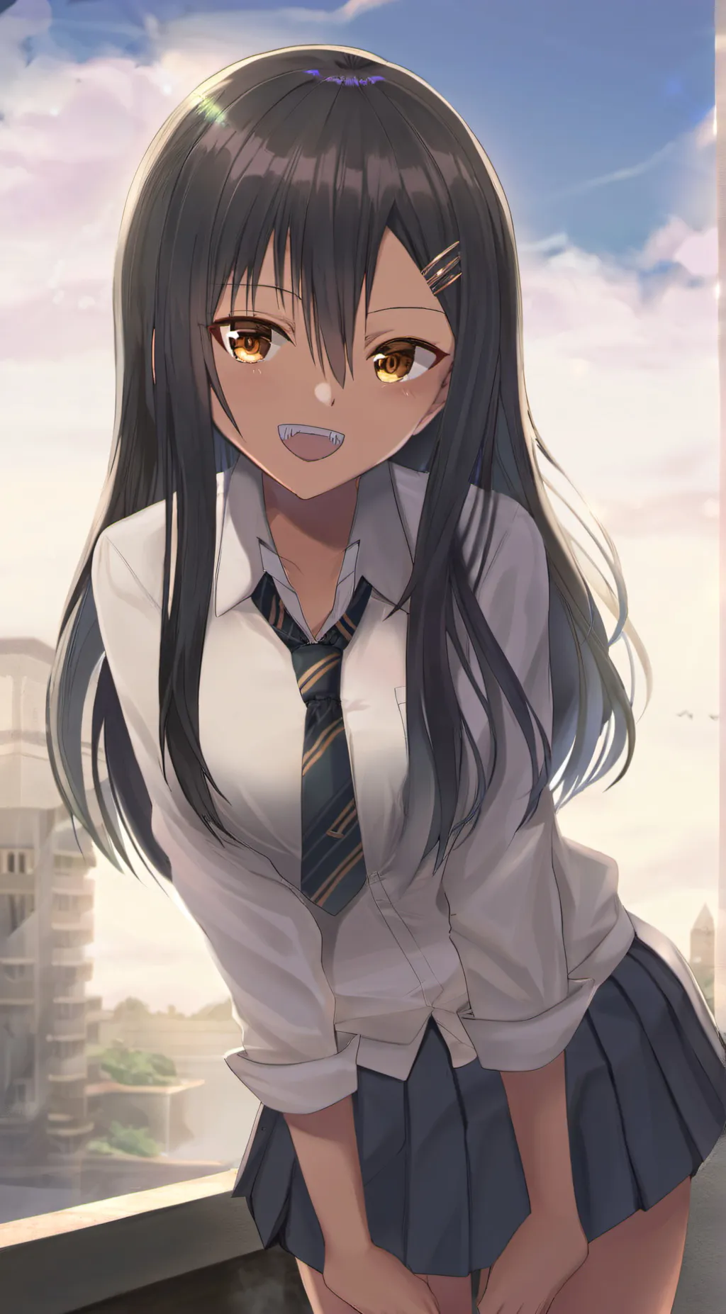 ai character: Miss nagatoro background
