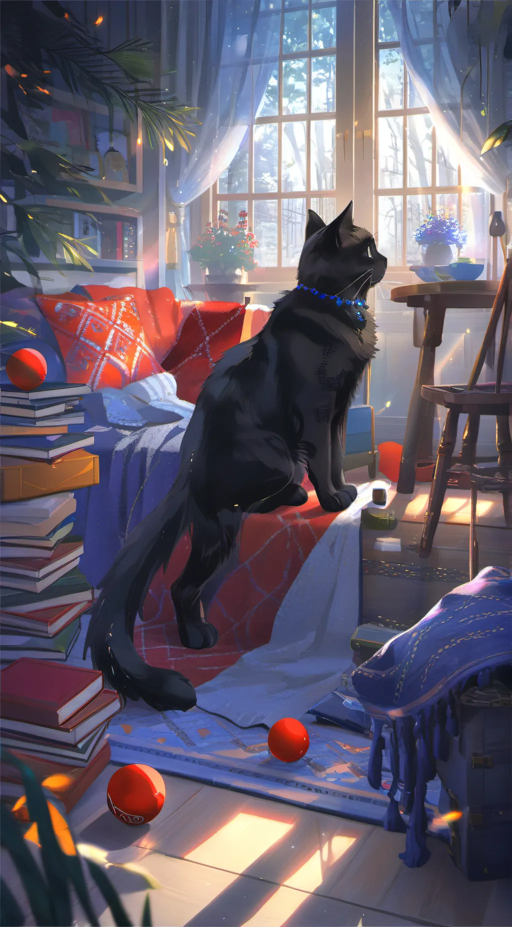 ai character: Shadow background