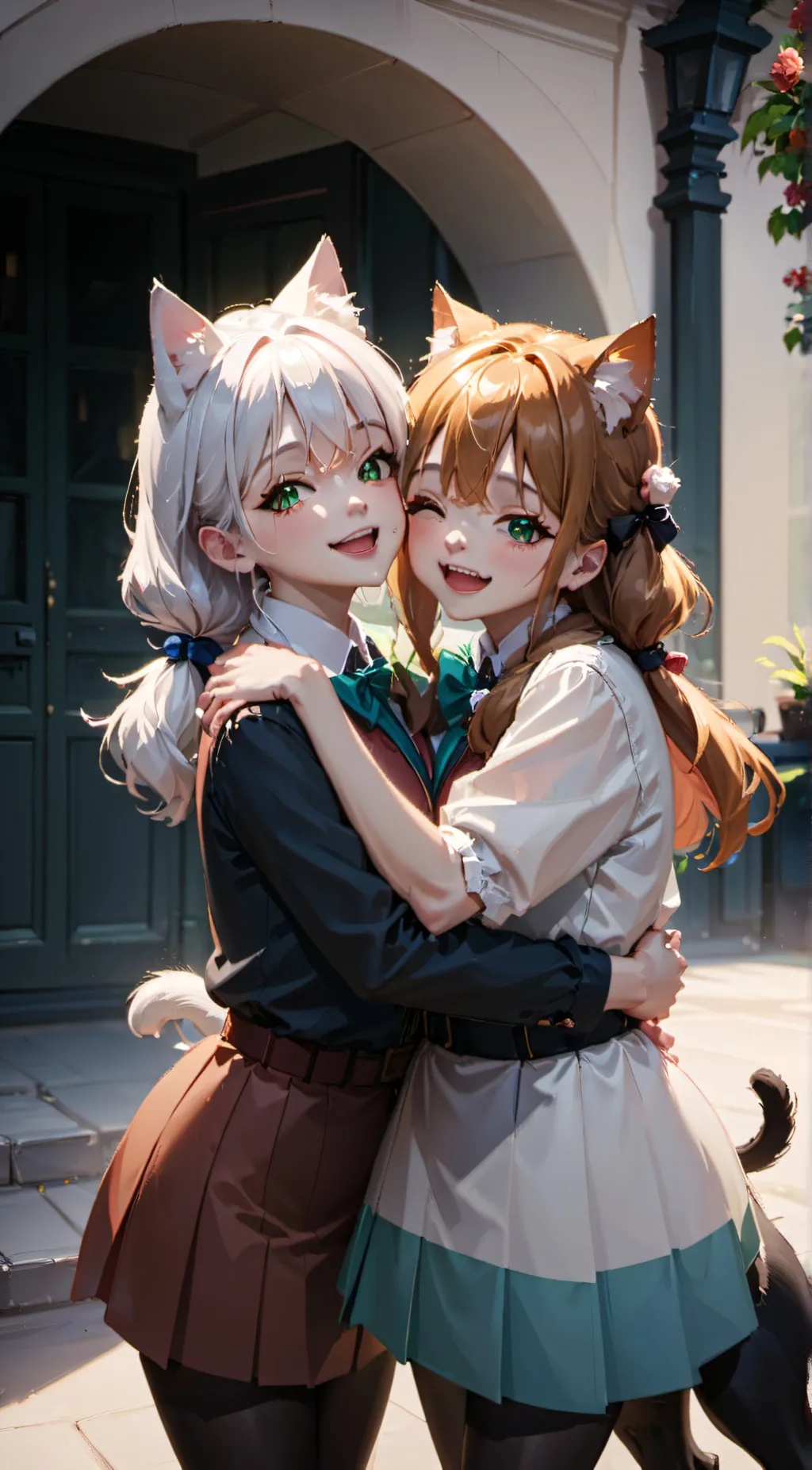 ai character: Rosa and Emily background