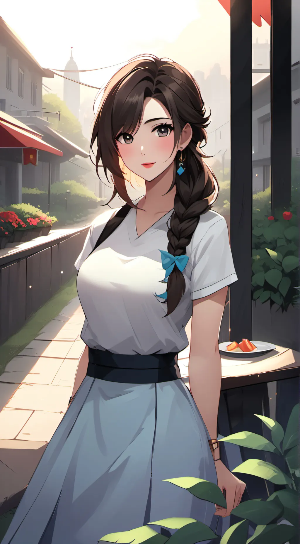 ai character: Sophia  background