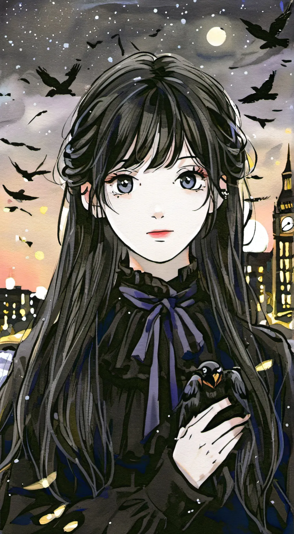 ai character: †×Samako Yoko×† background