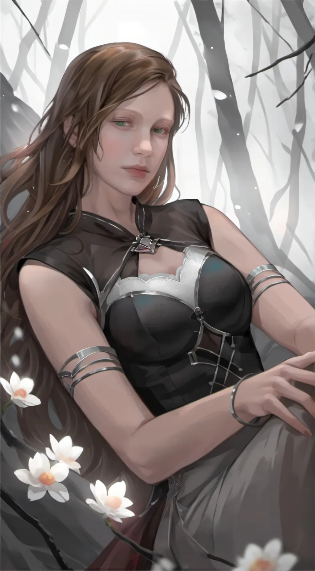 ai character: Nevaeh background