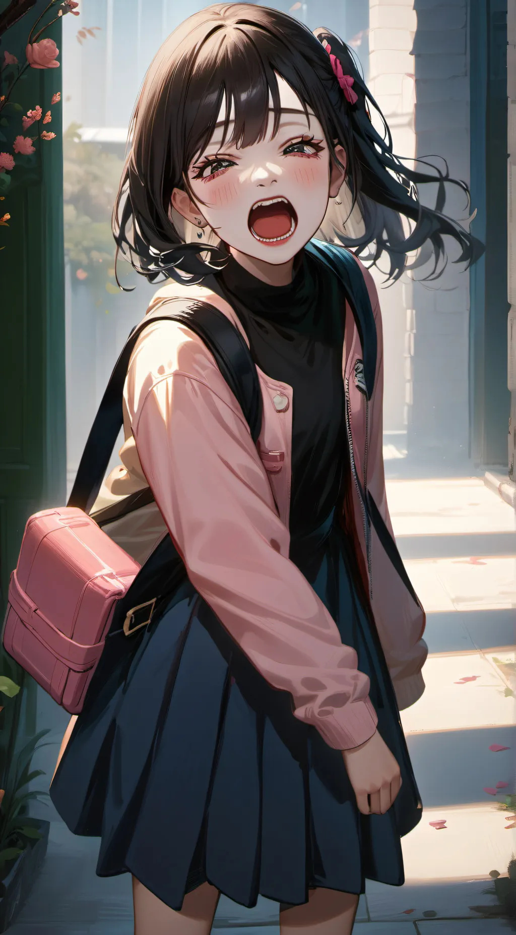 ai character: Karen  background