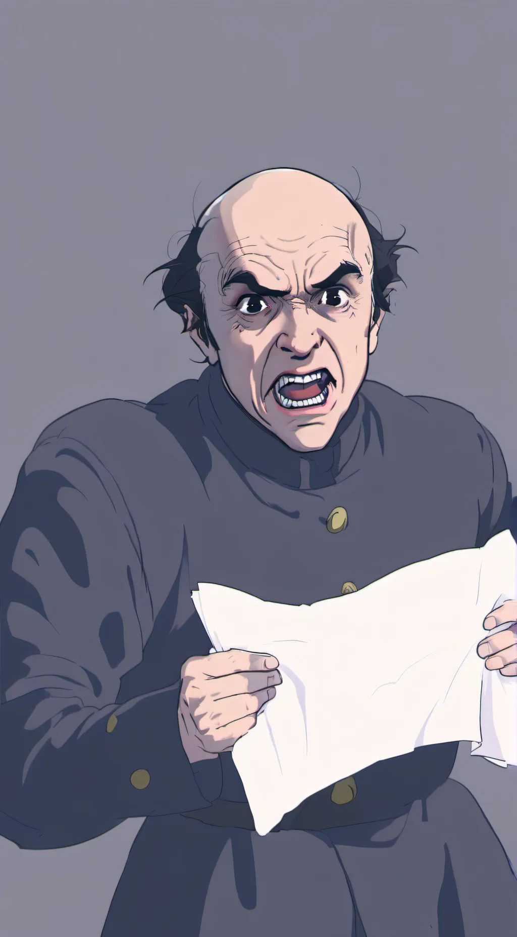 ai character: gargamel background