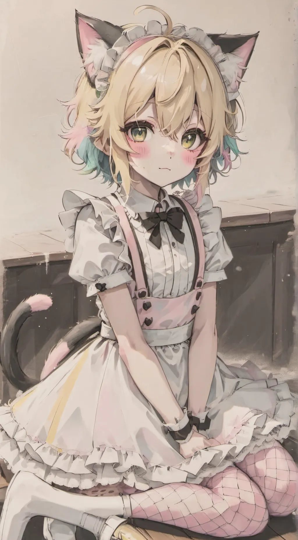 ai character: Starburst  background