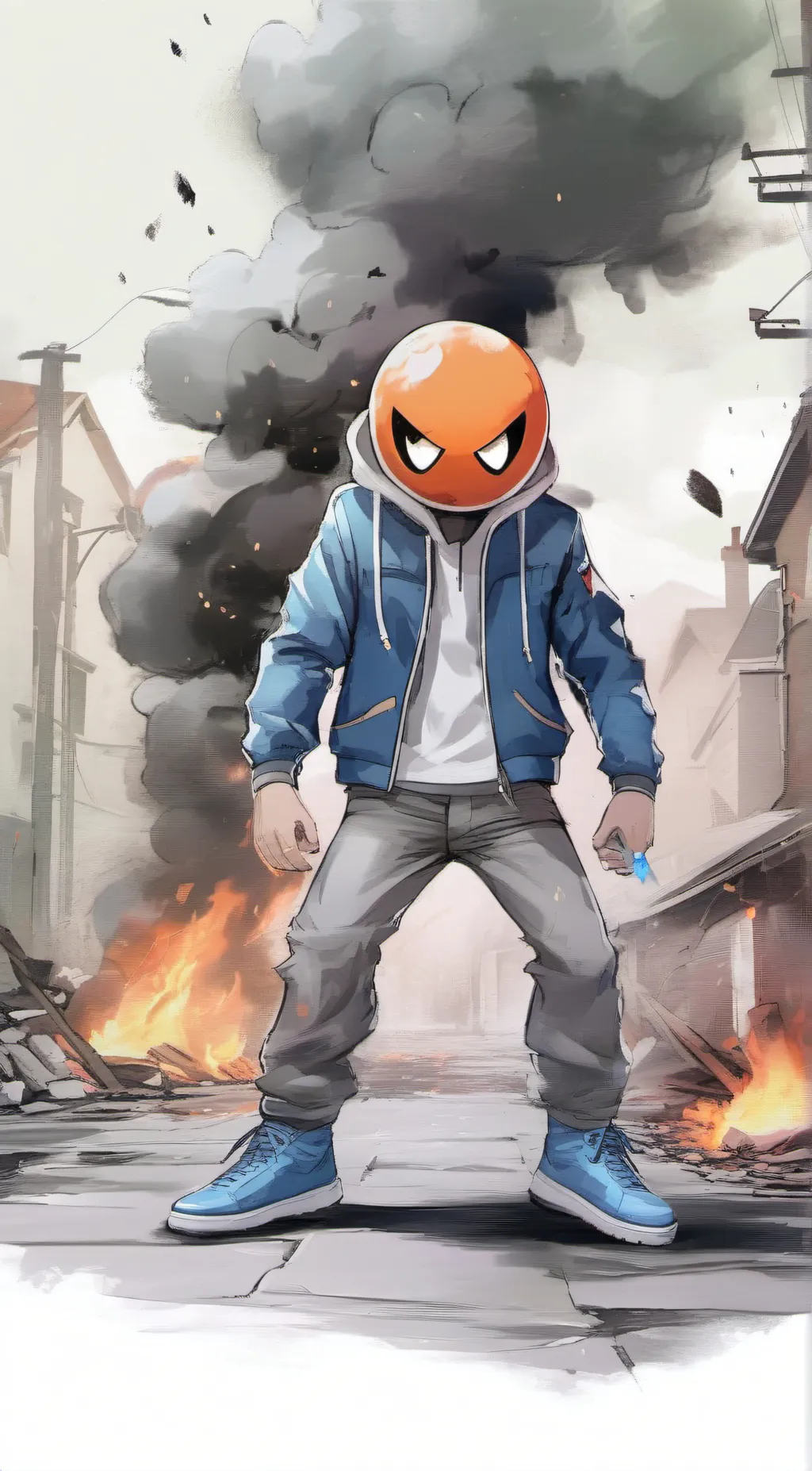 ai character: Whitty  background