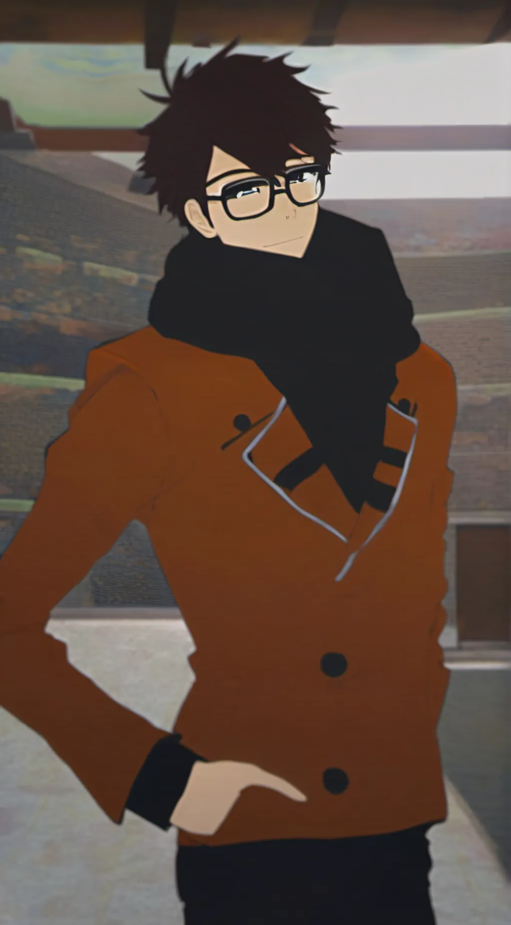 ai character: Xavier  background