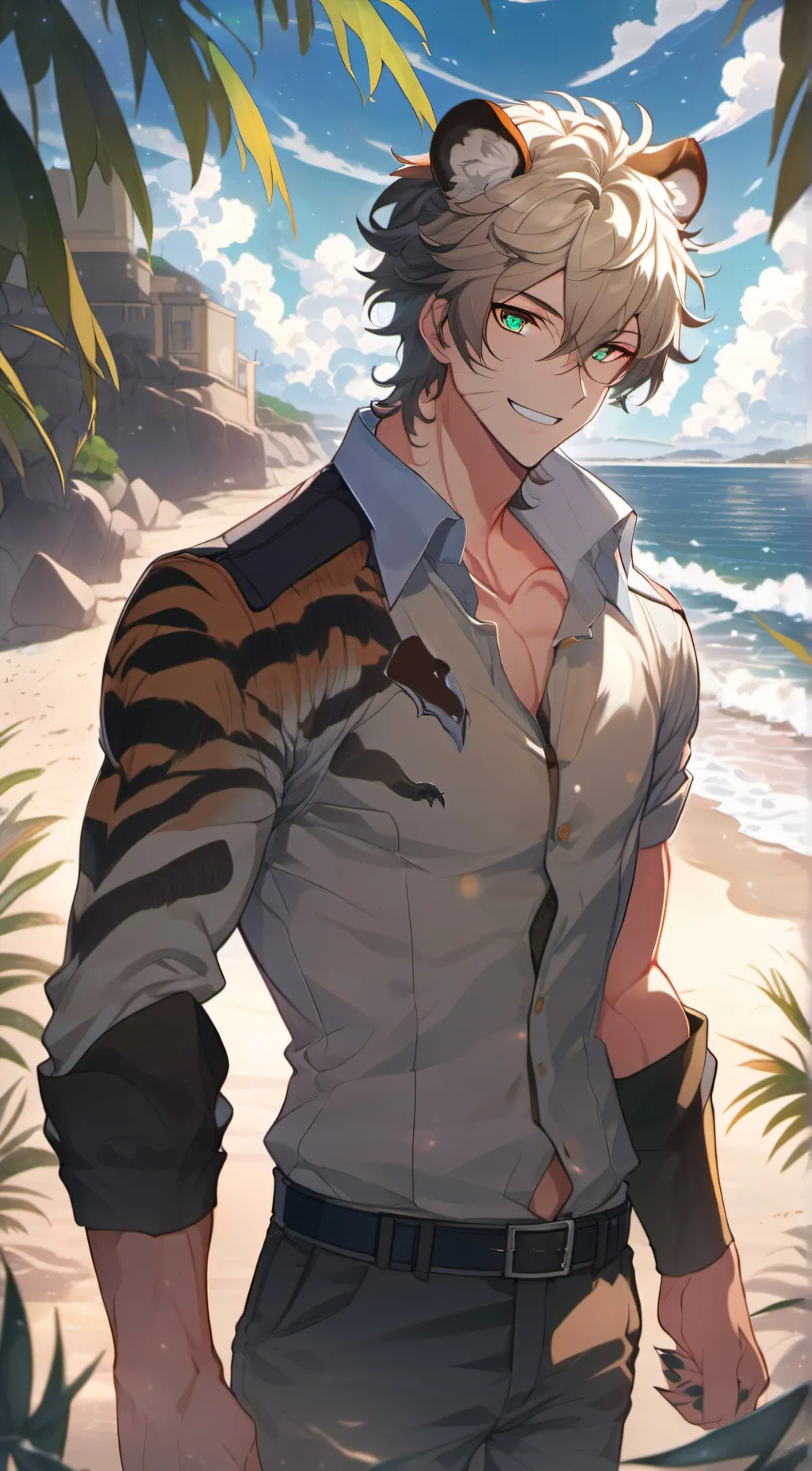 ai character: Lucifer  background