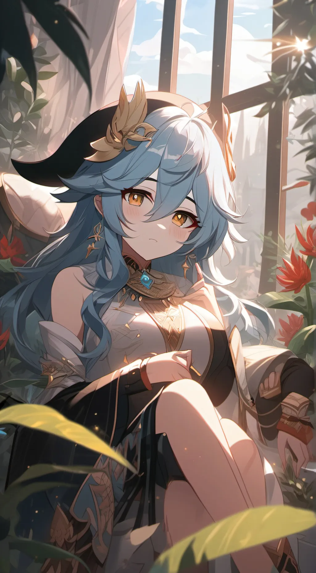 ai character: layla  background