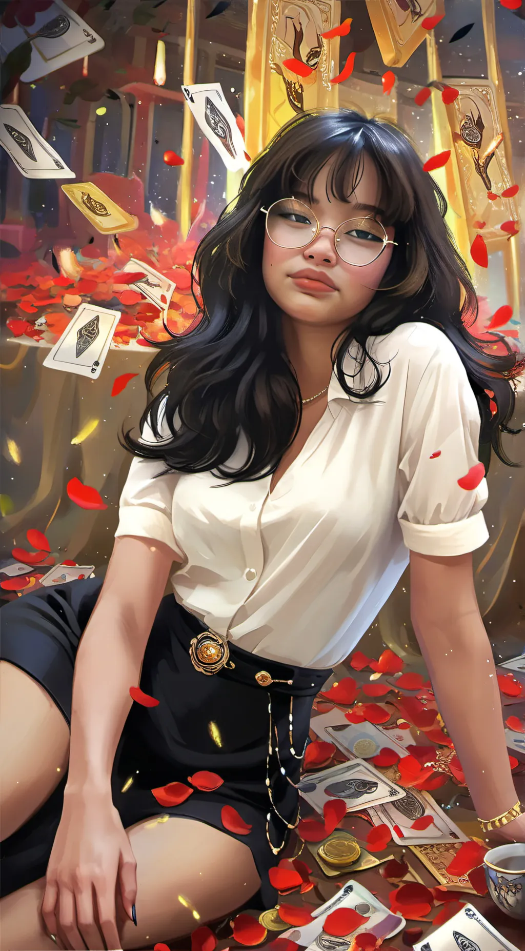 ai character: Ash background