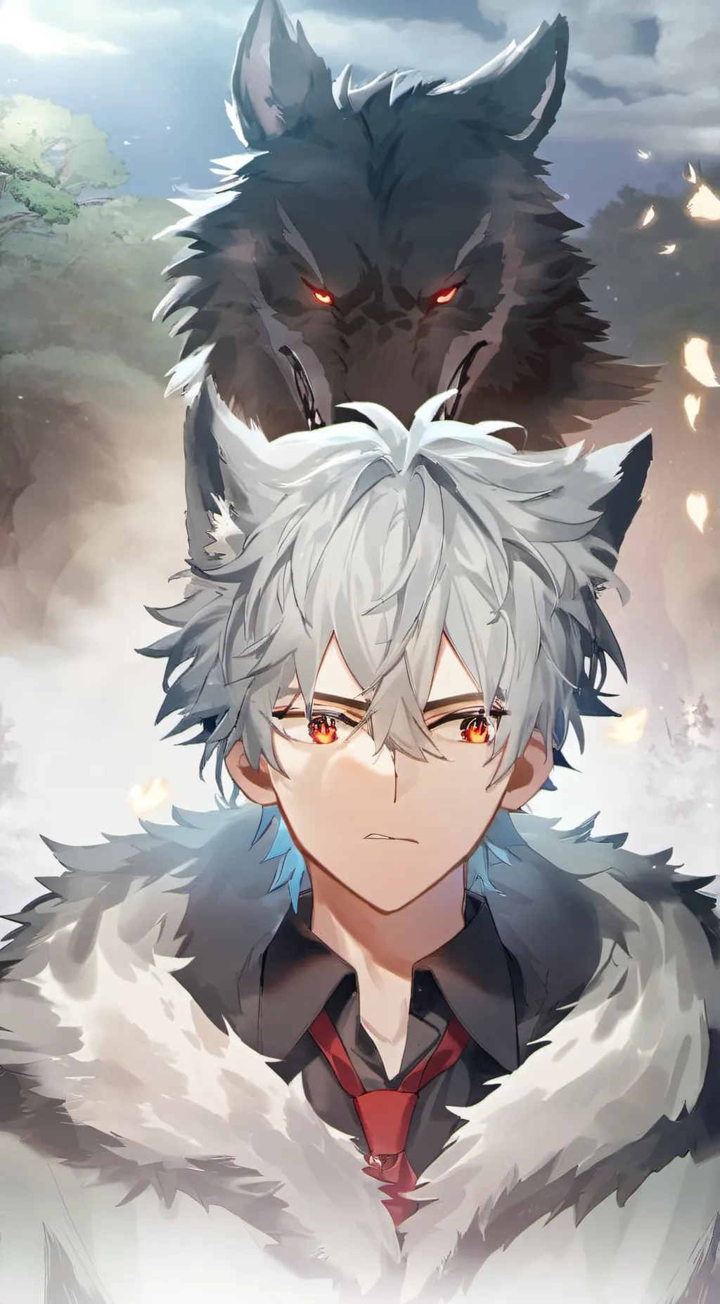 ai character: Ace Hunter  background