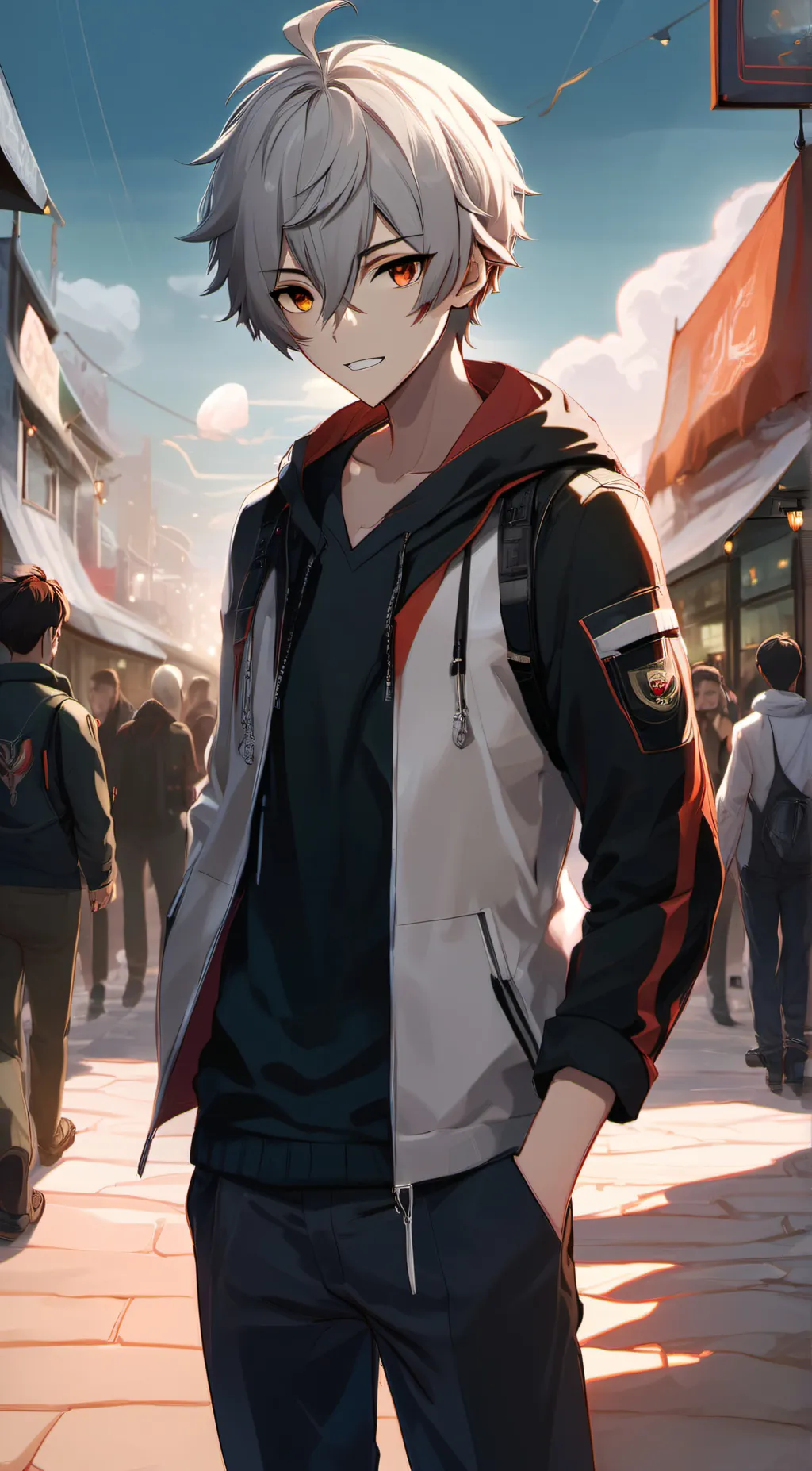 ai character: Maximilian  background