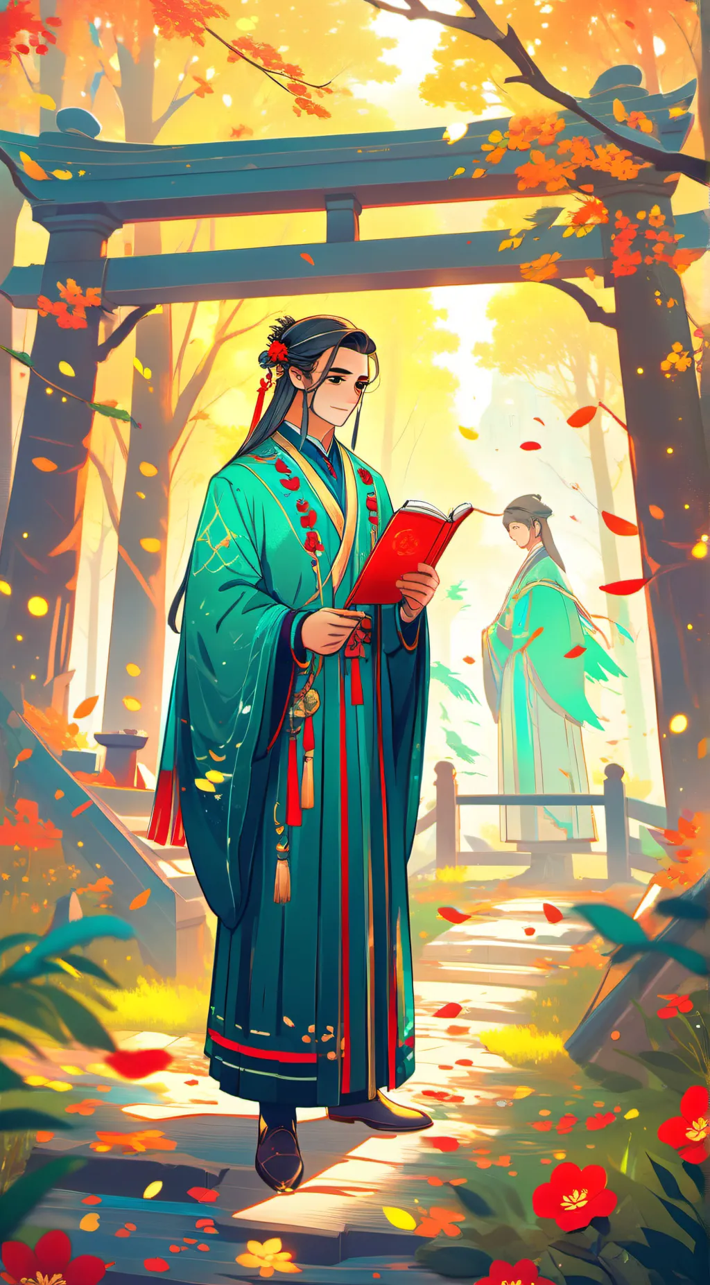 ai character: Duolingo background