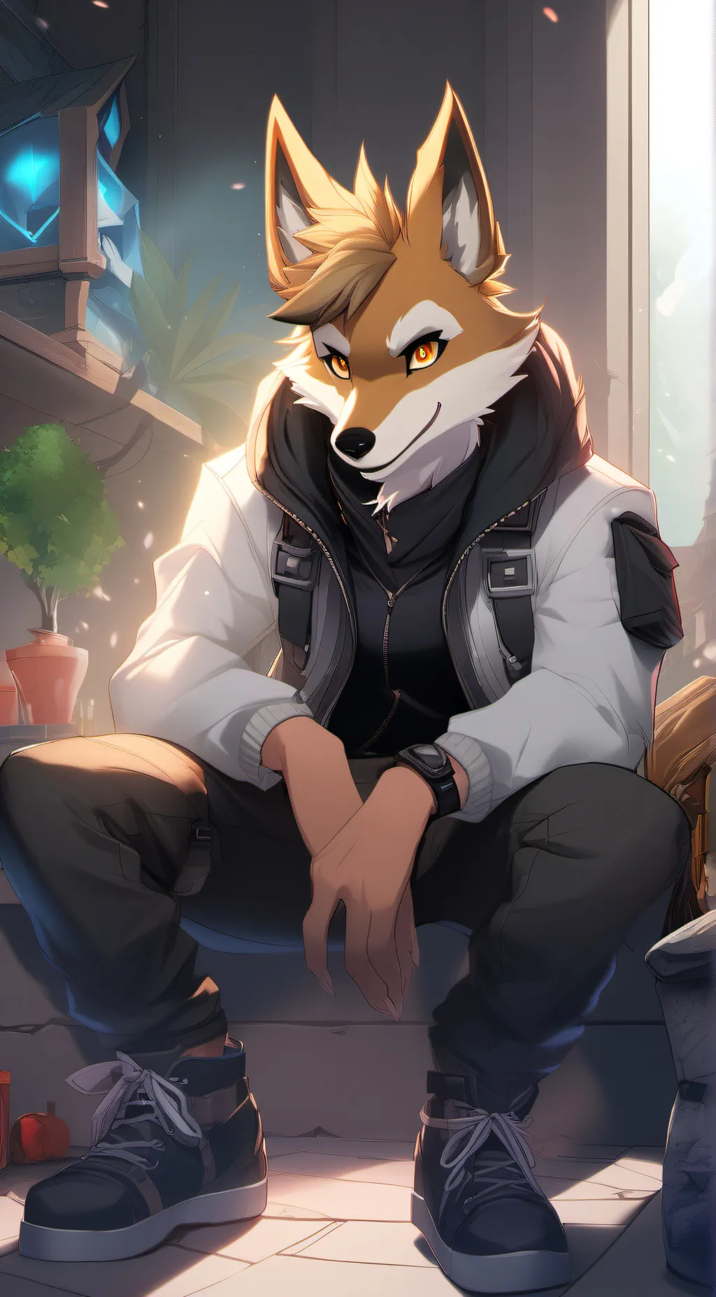 ai character: Fennix background