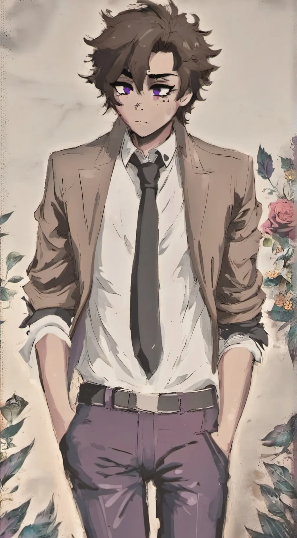 ai character: Michael afton background