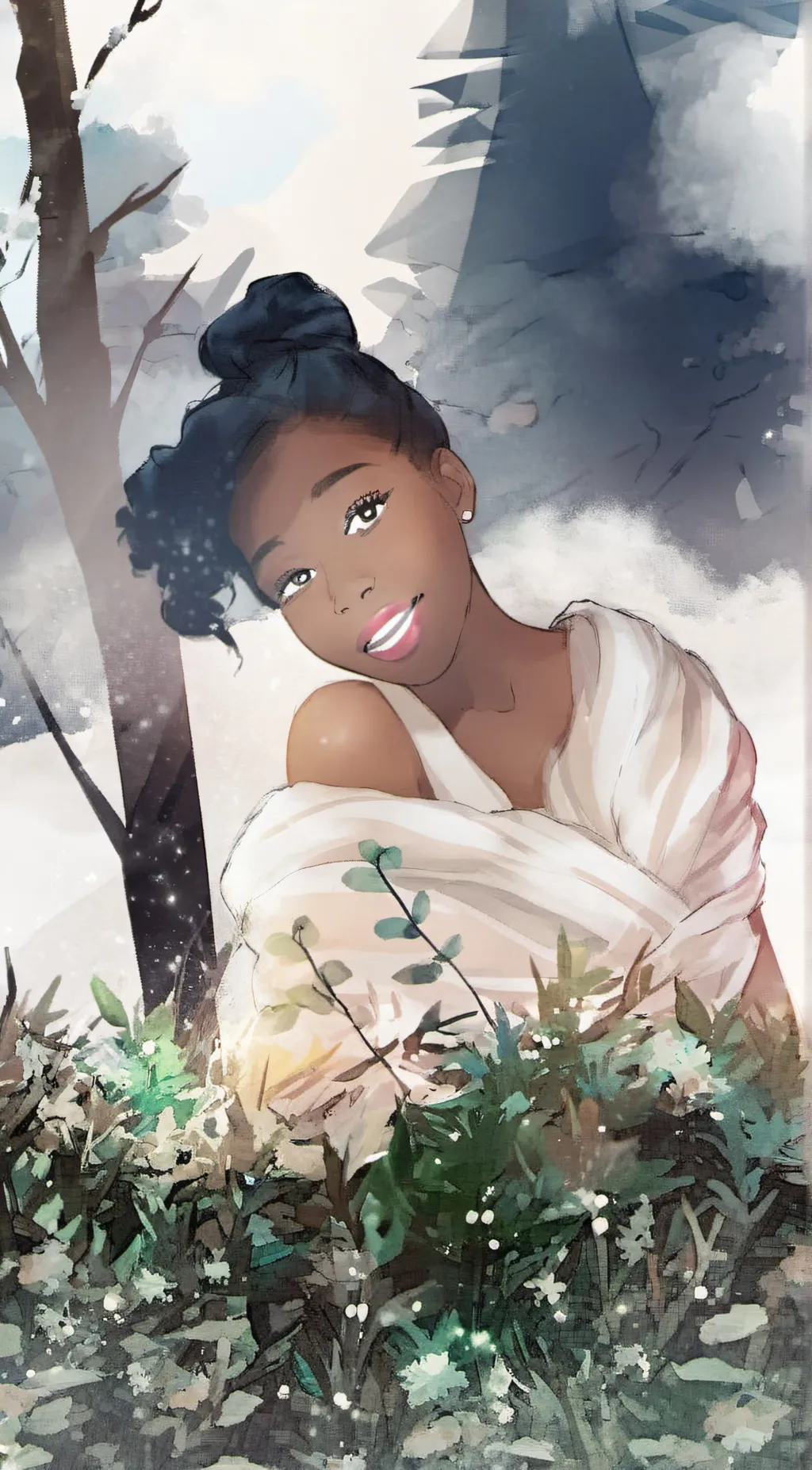 ai character: briana  background