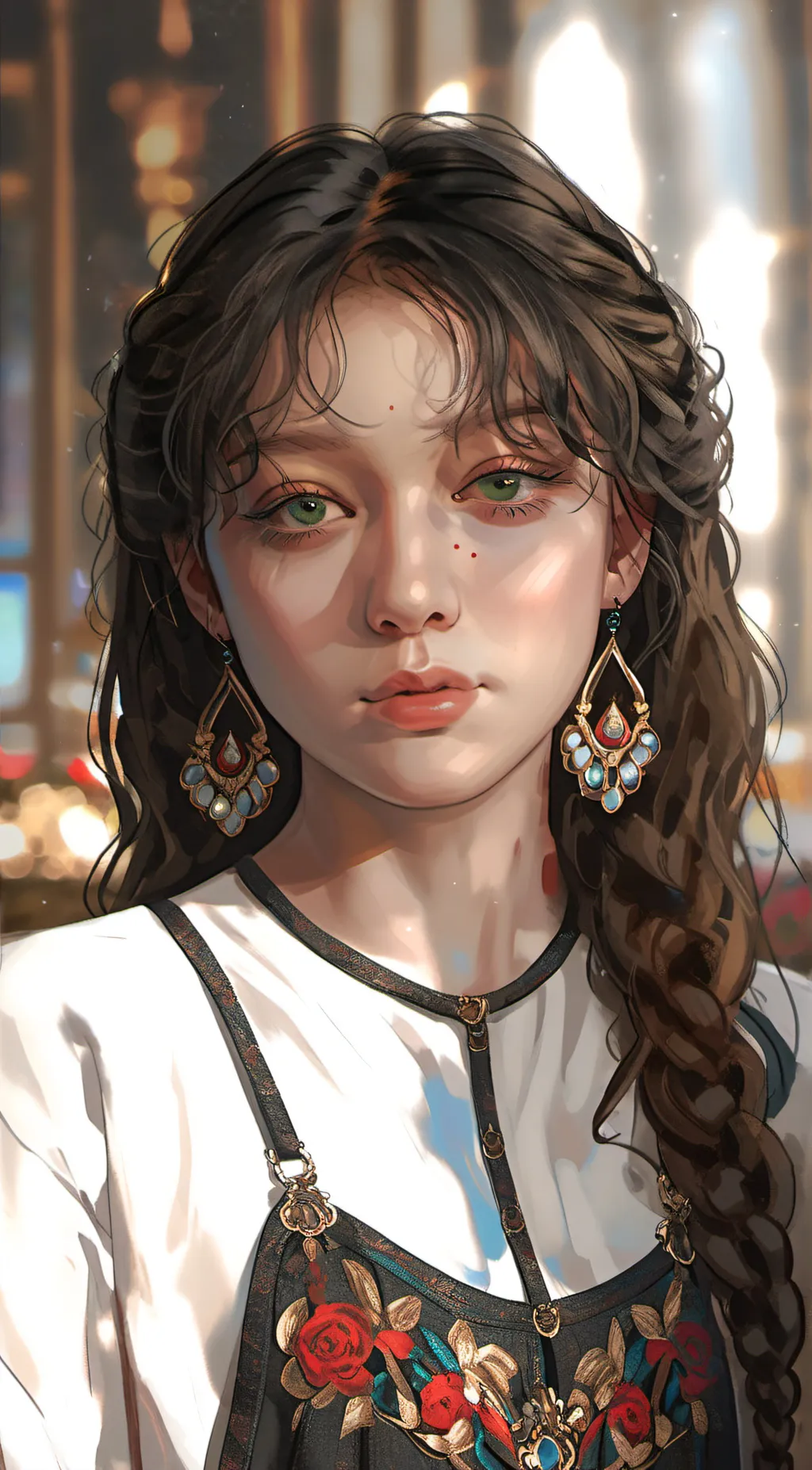 ai character: Scarlett  background