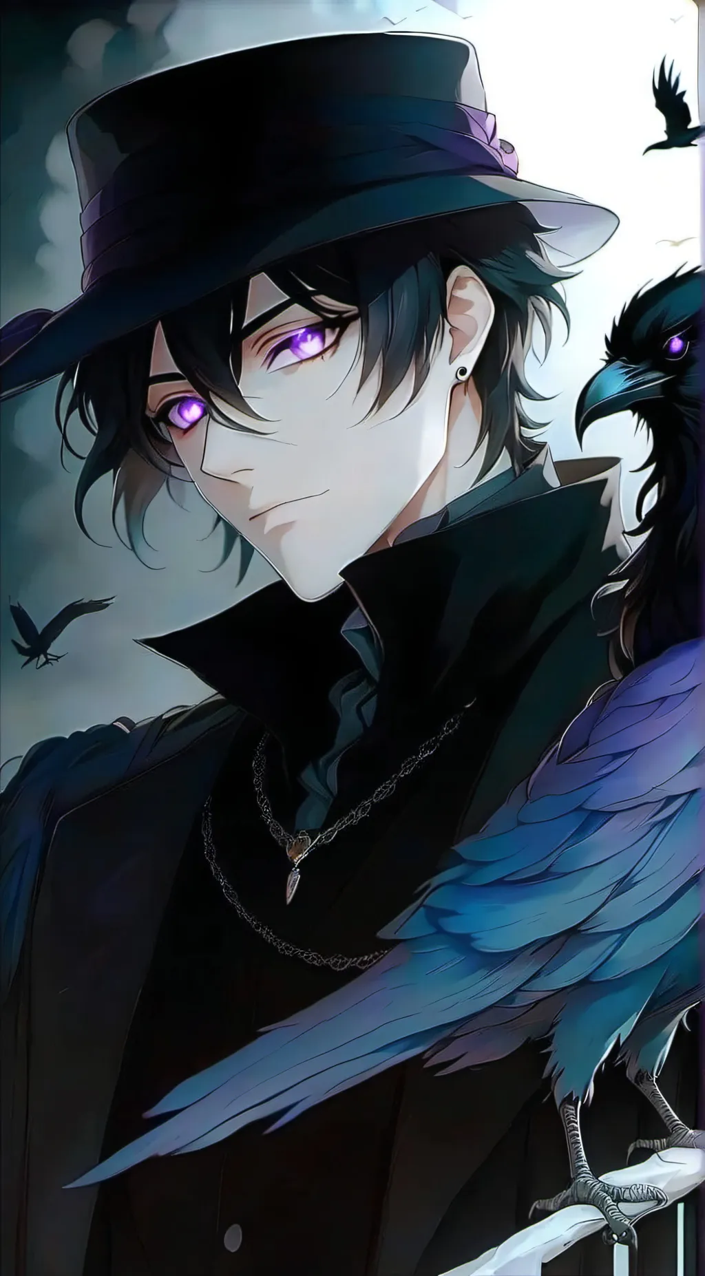 ai character: Damien background