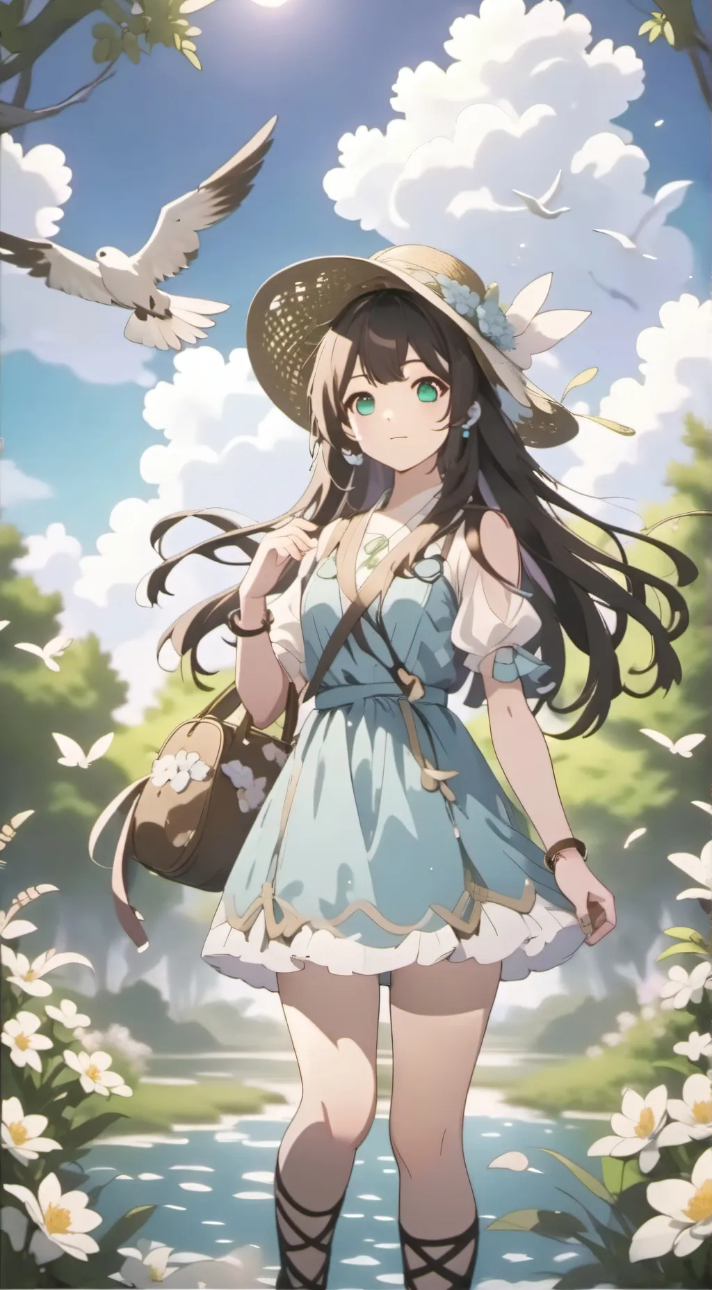 ai character: Yumi background