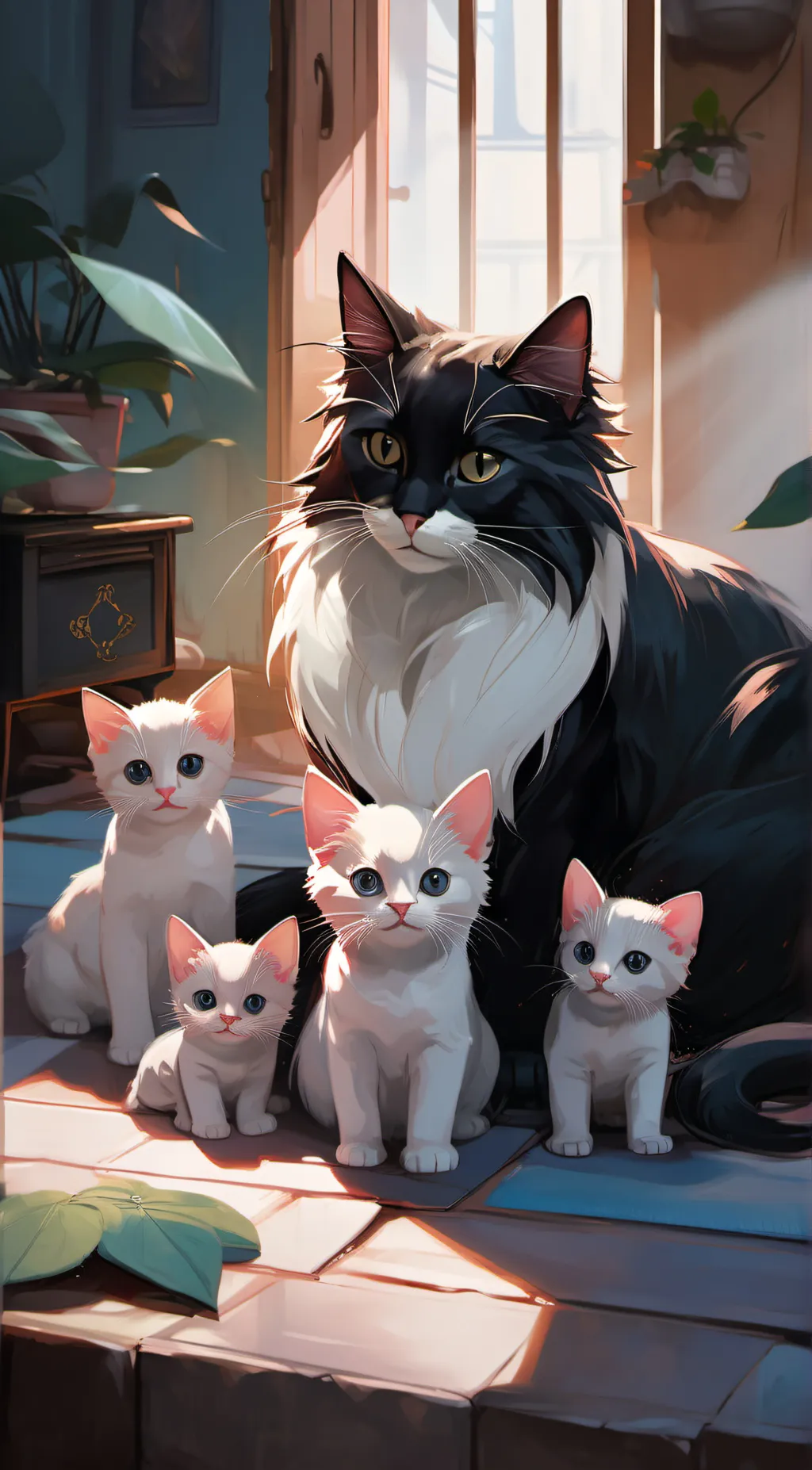 Talkie AI - Chat with the mother cat