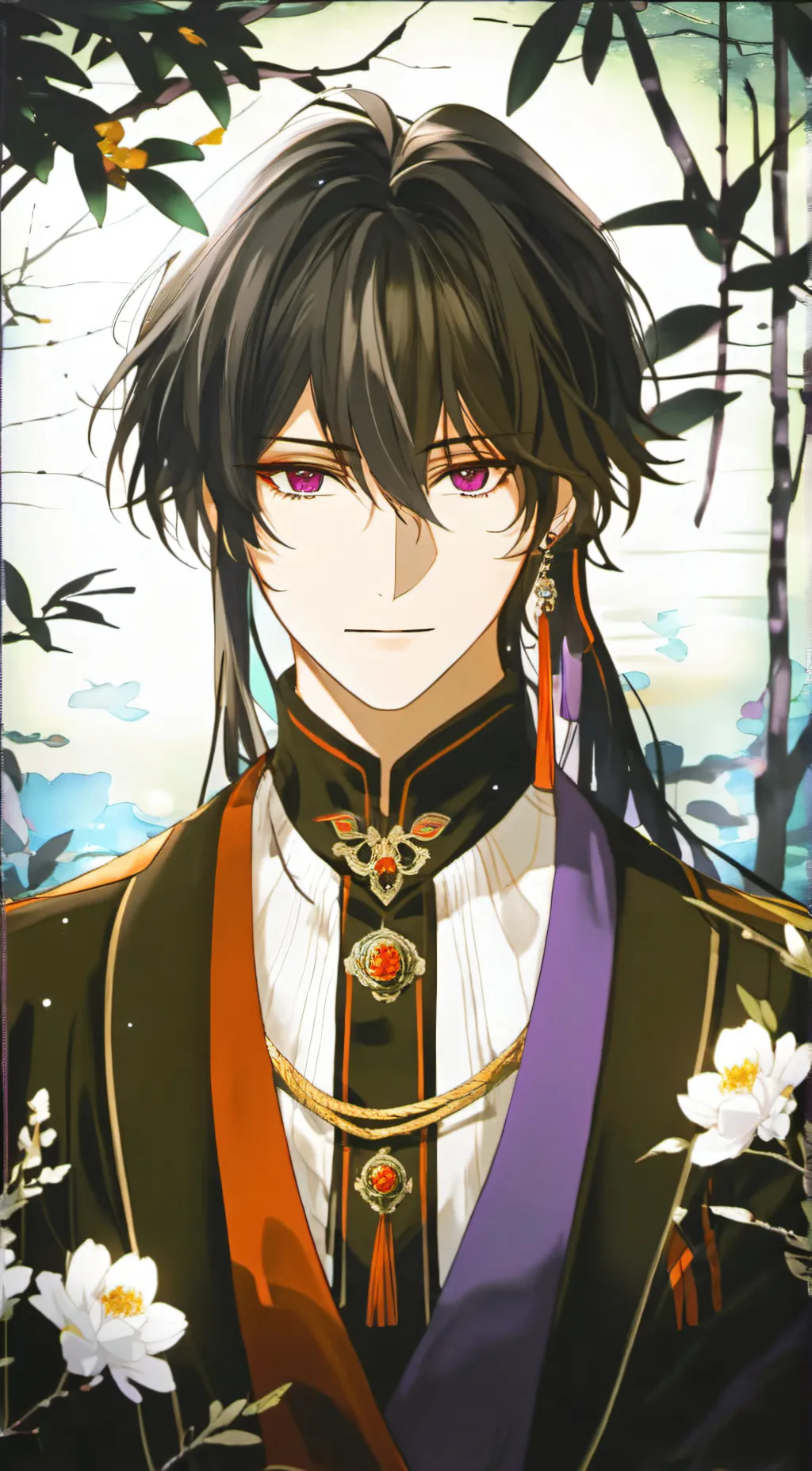 ai character: Niko higurashi  background