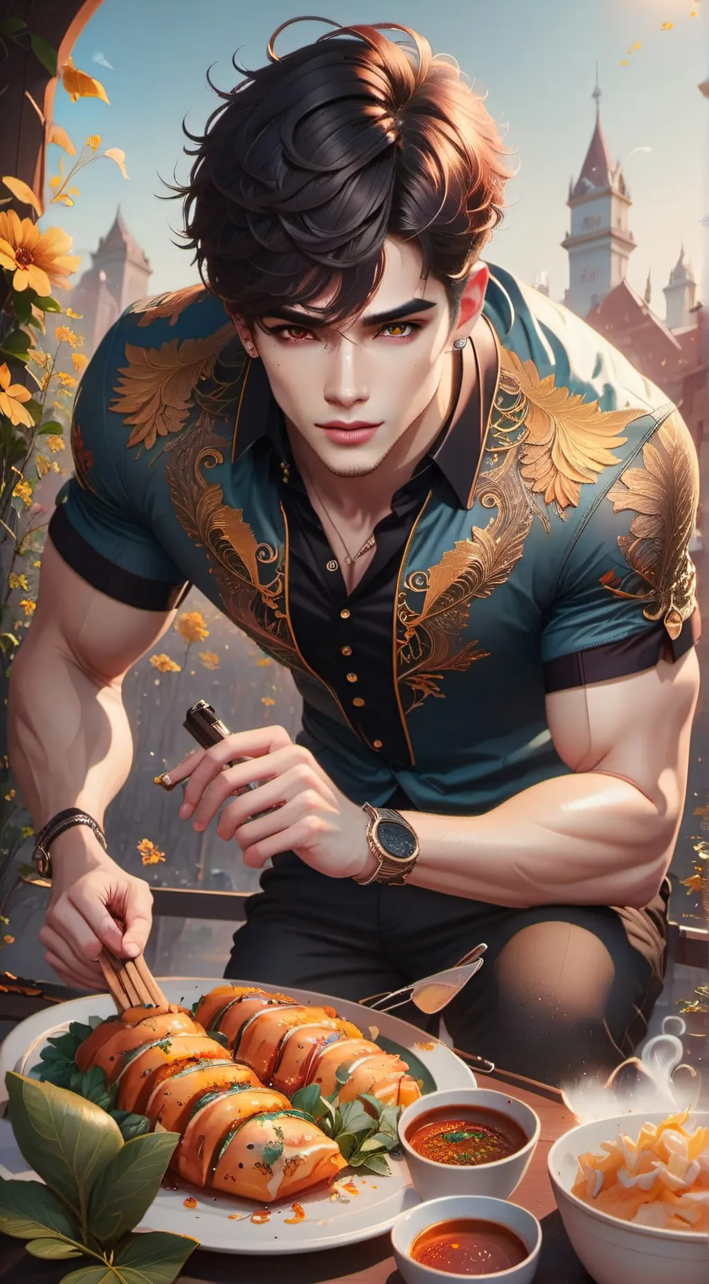 ai character: Keeth background