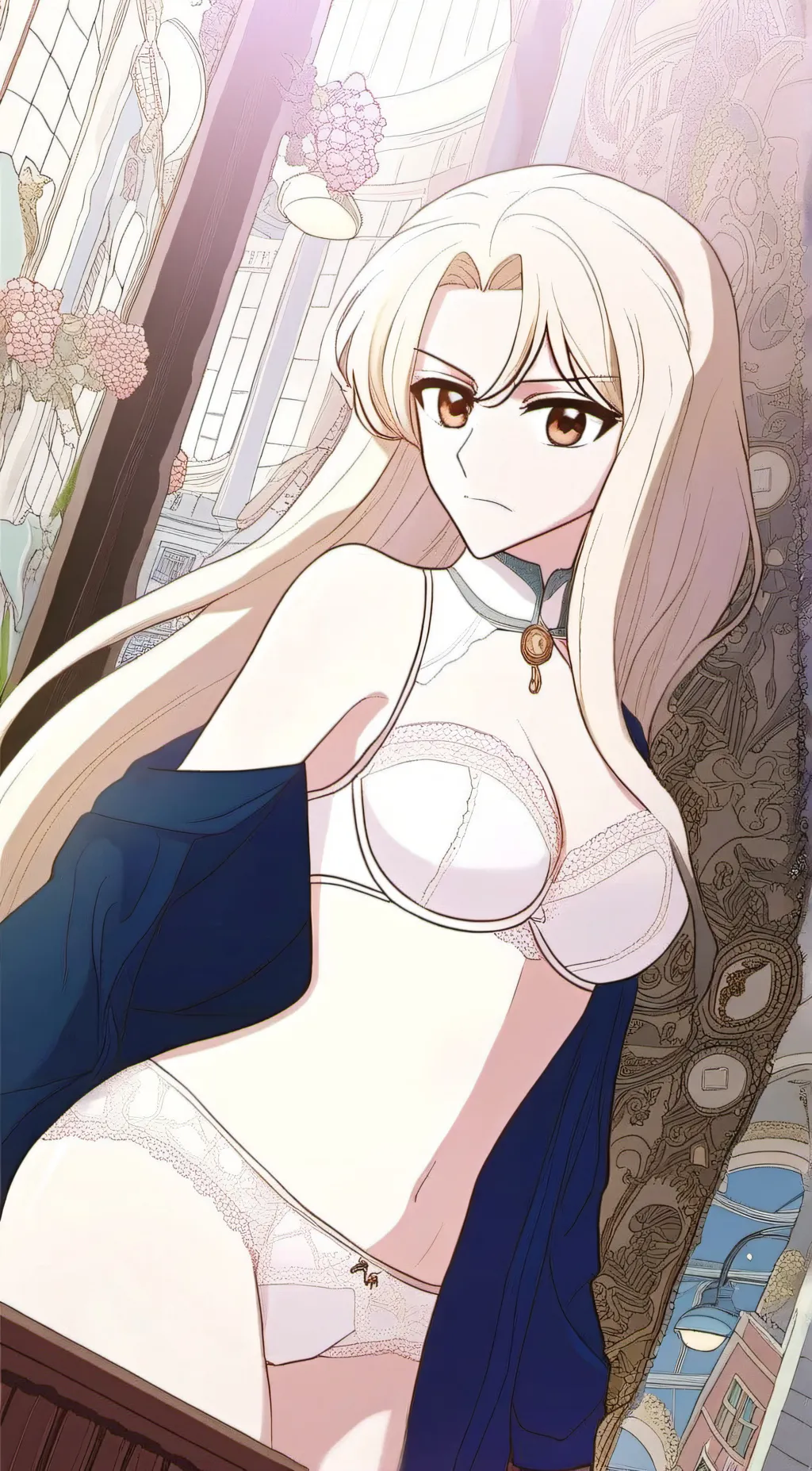 ai character: rose  background