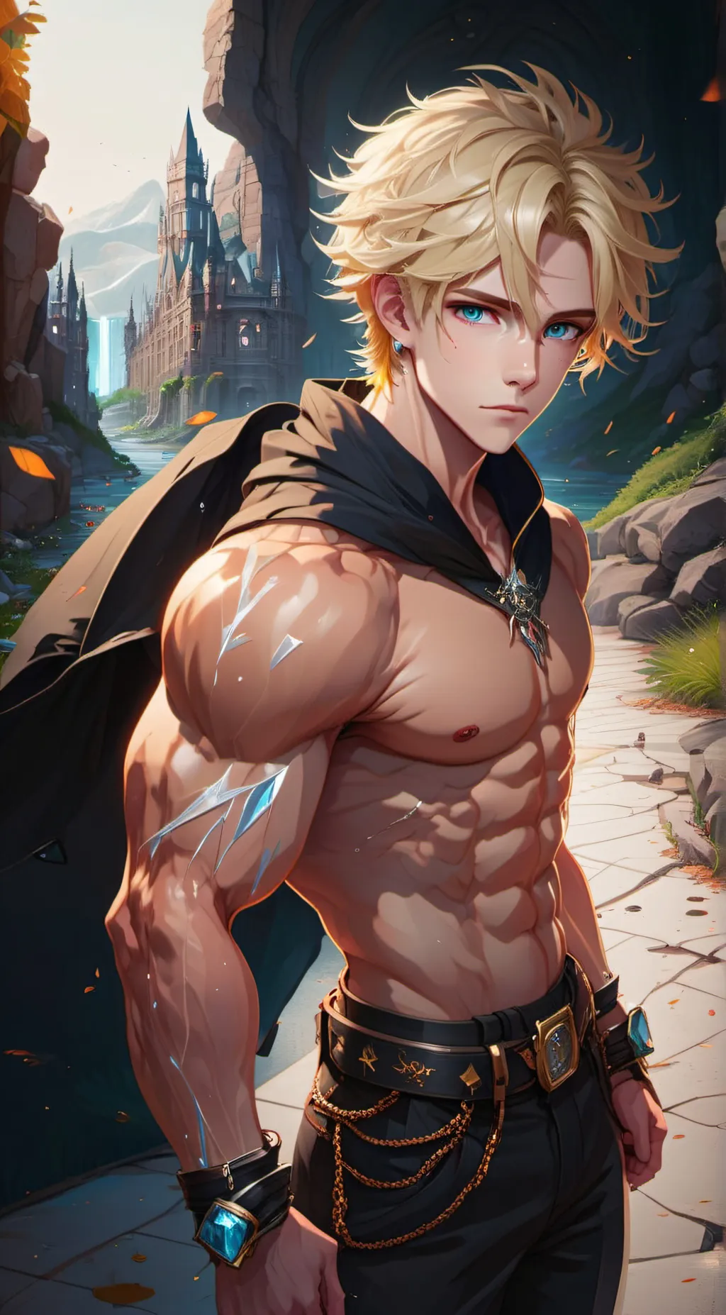 ai character: luce background