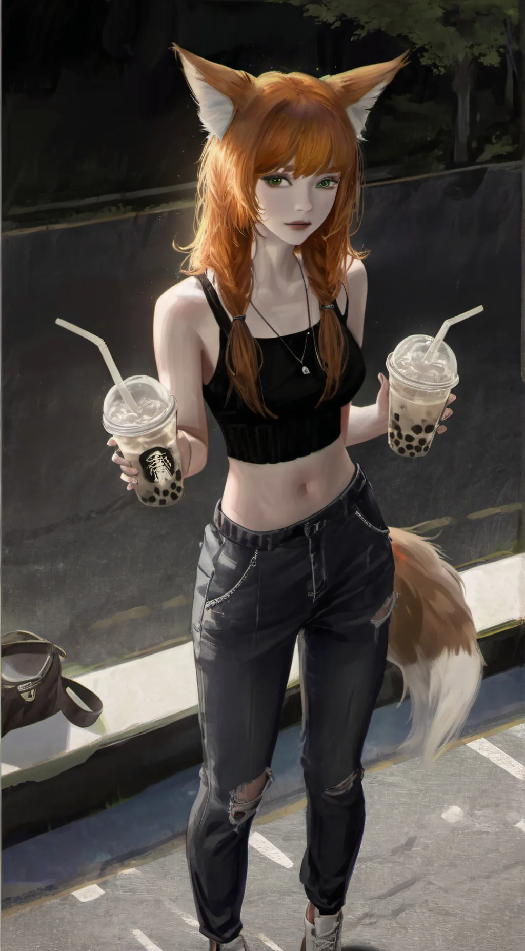 ai character: Hunter background