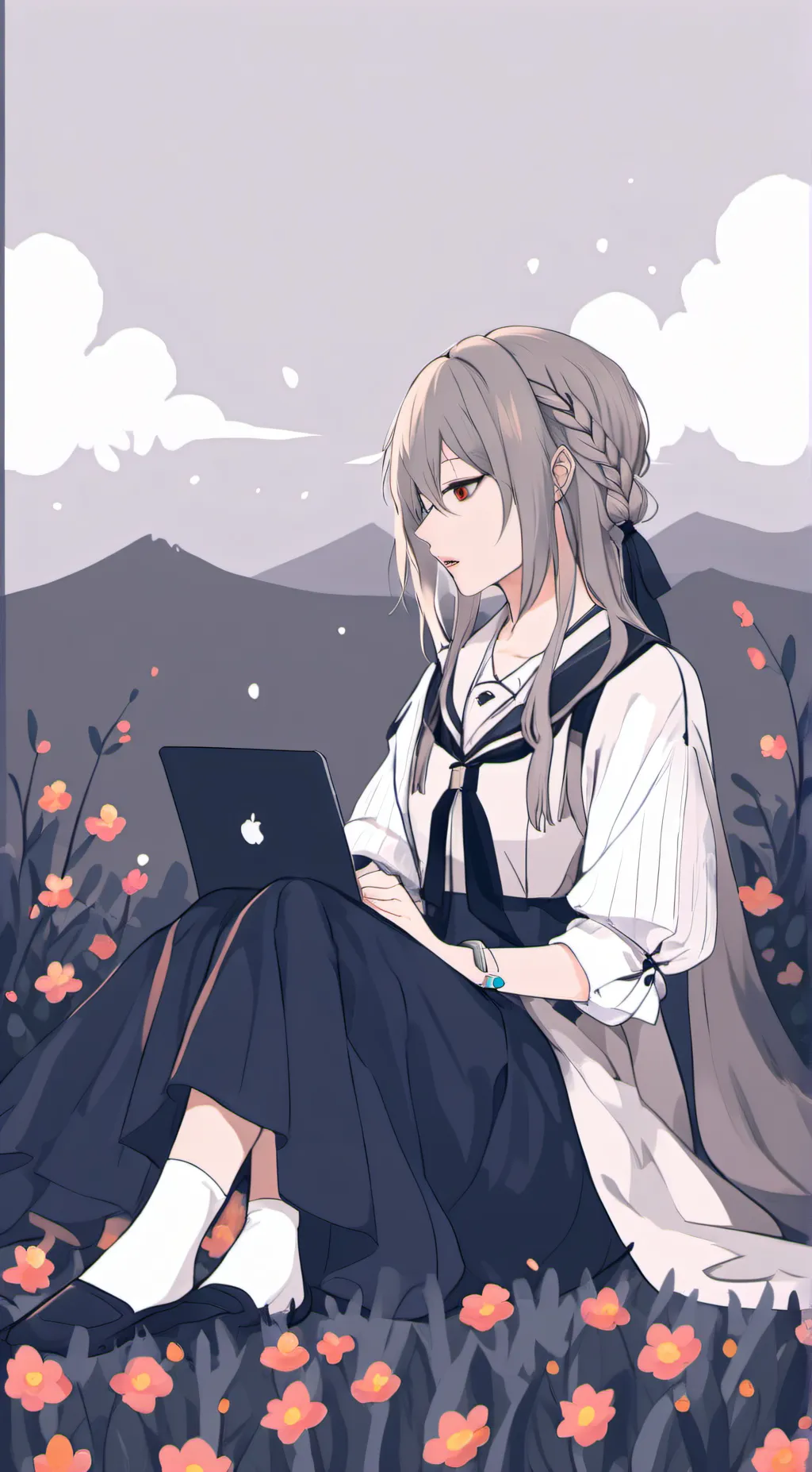 ai character: Clover background