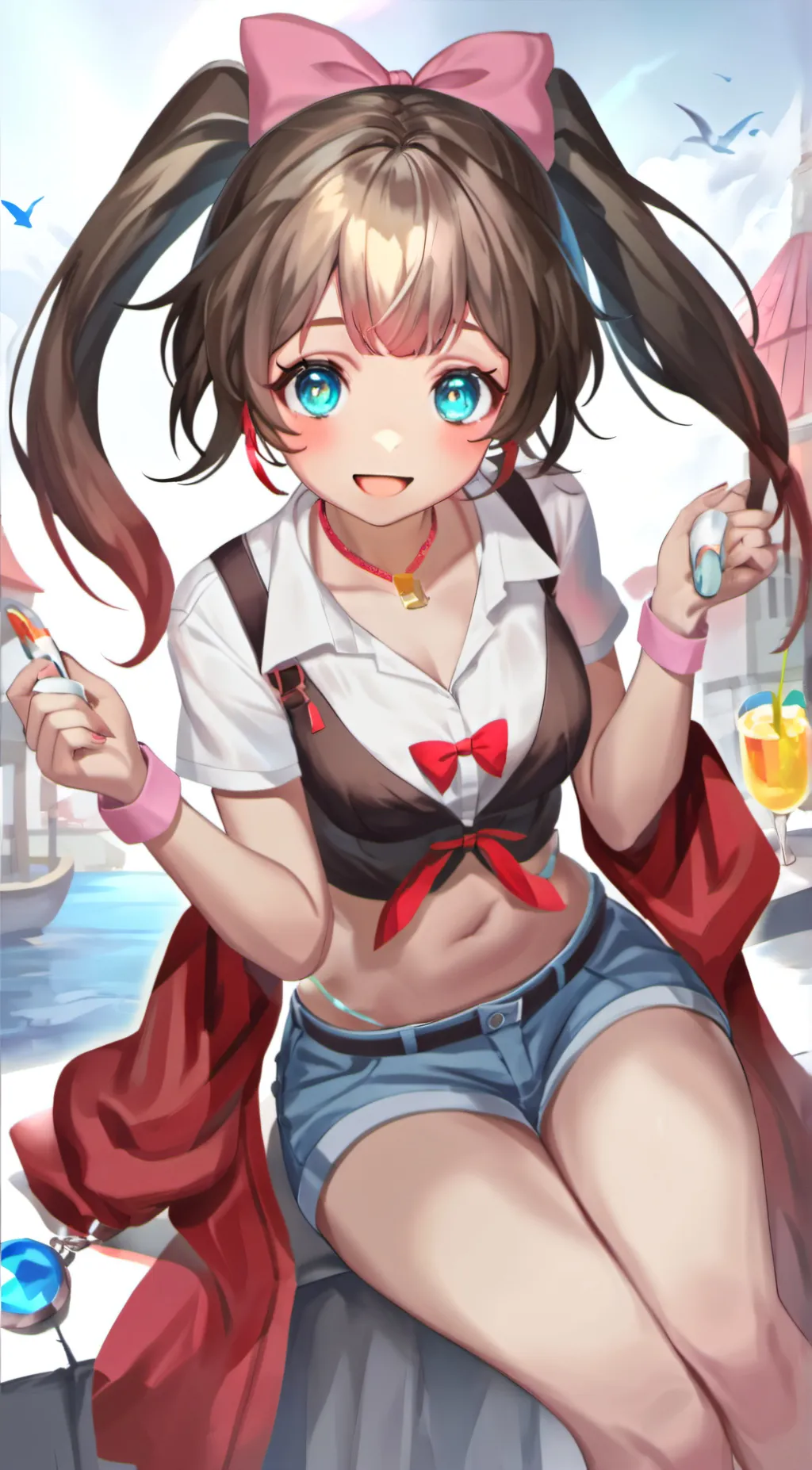 ai character: Angela background