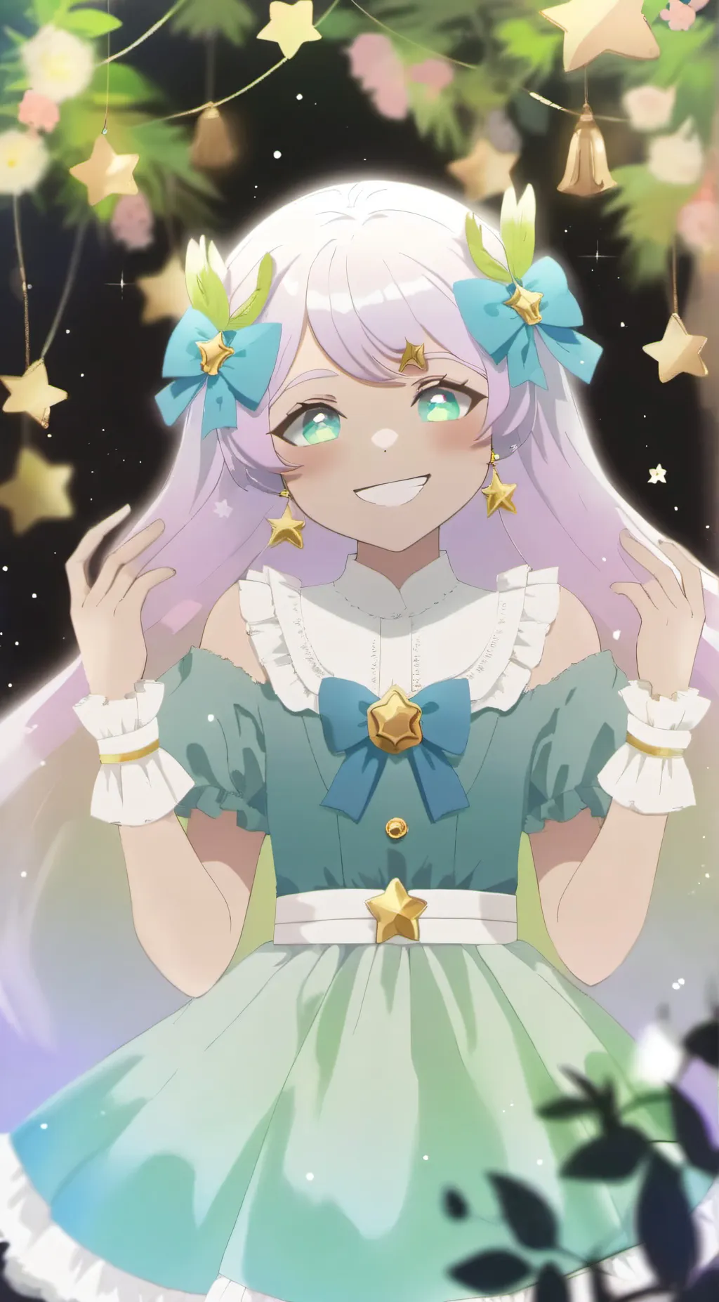 ai character: ☆earth☆ background