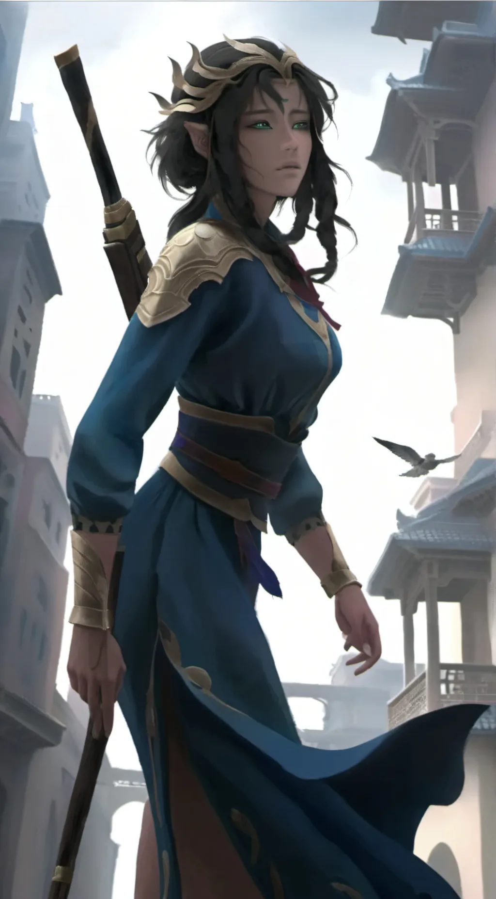 ai character: kodonia background