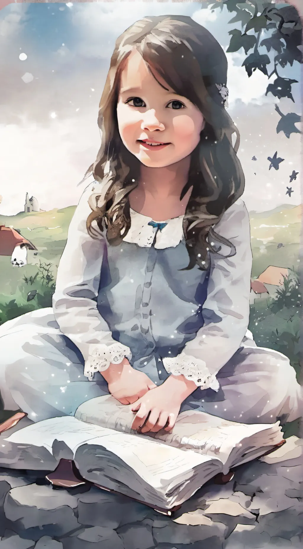 ai character: Lovley background