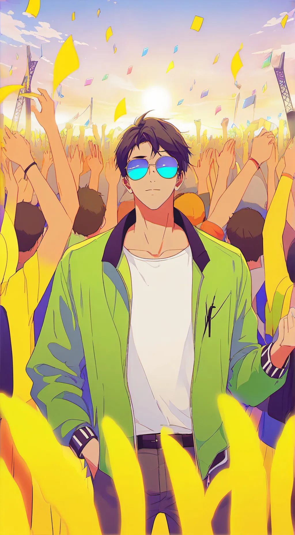 ai character: Aiden the shit  background