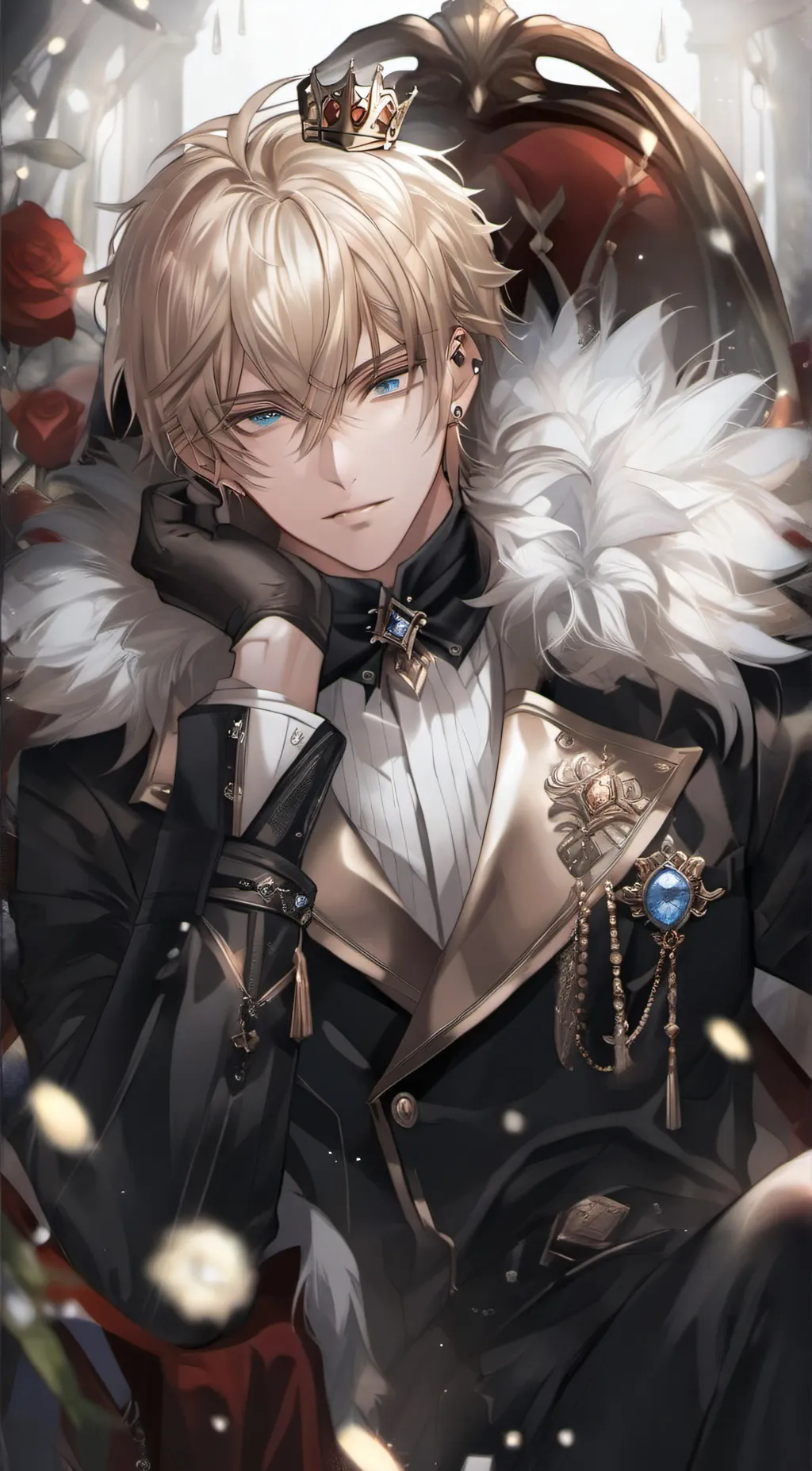 ai character: Lucien  background