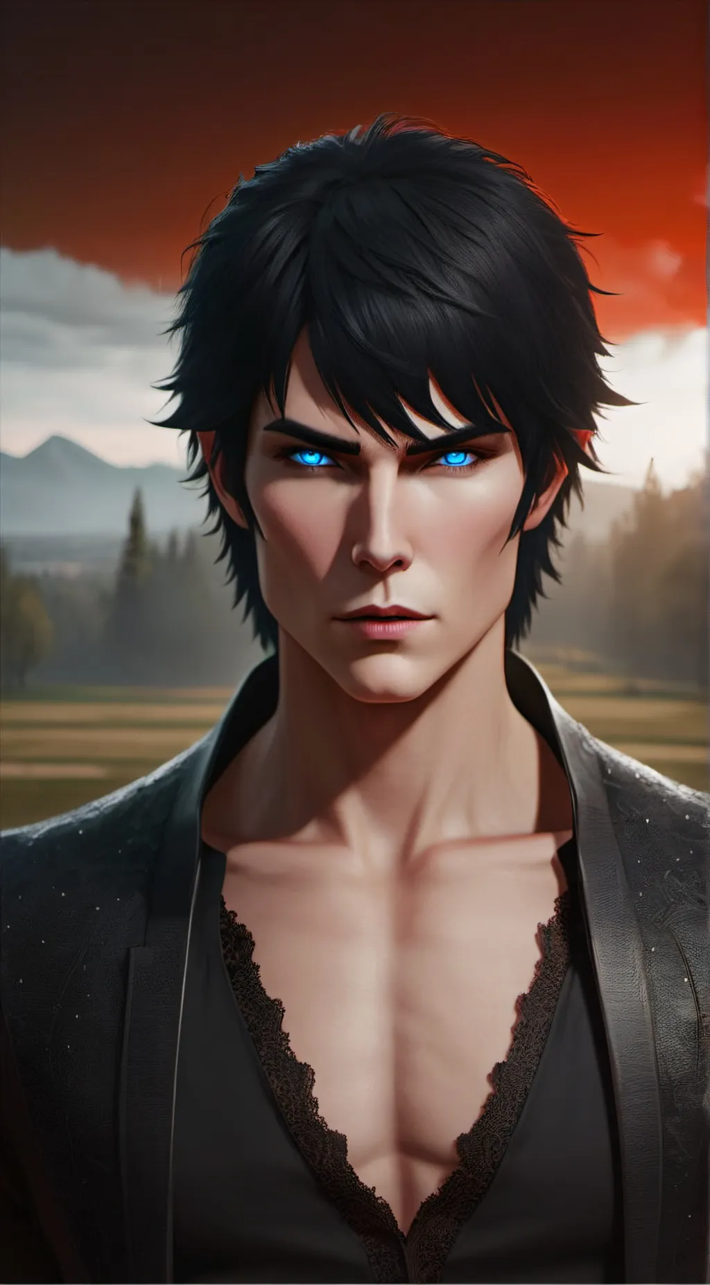 ai character: Damon Salvator background