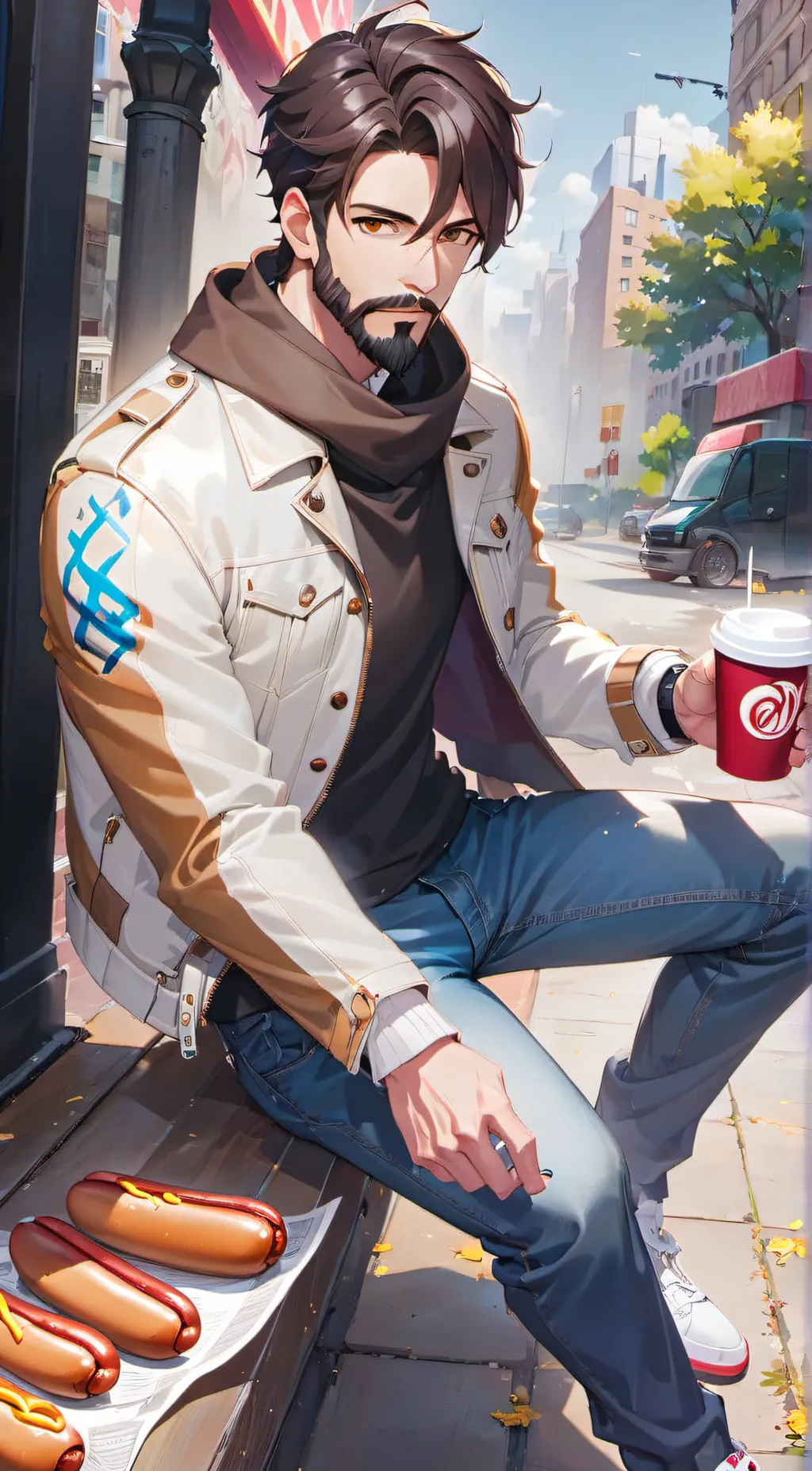 ai character: Alex background