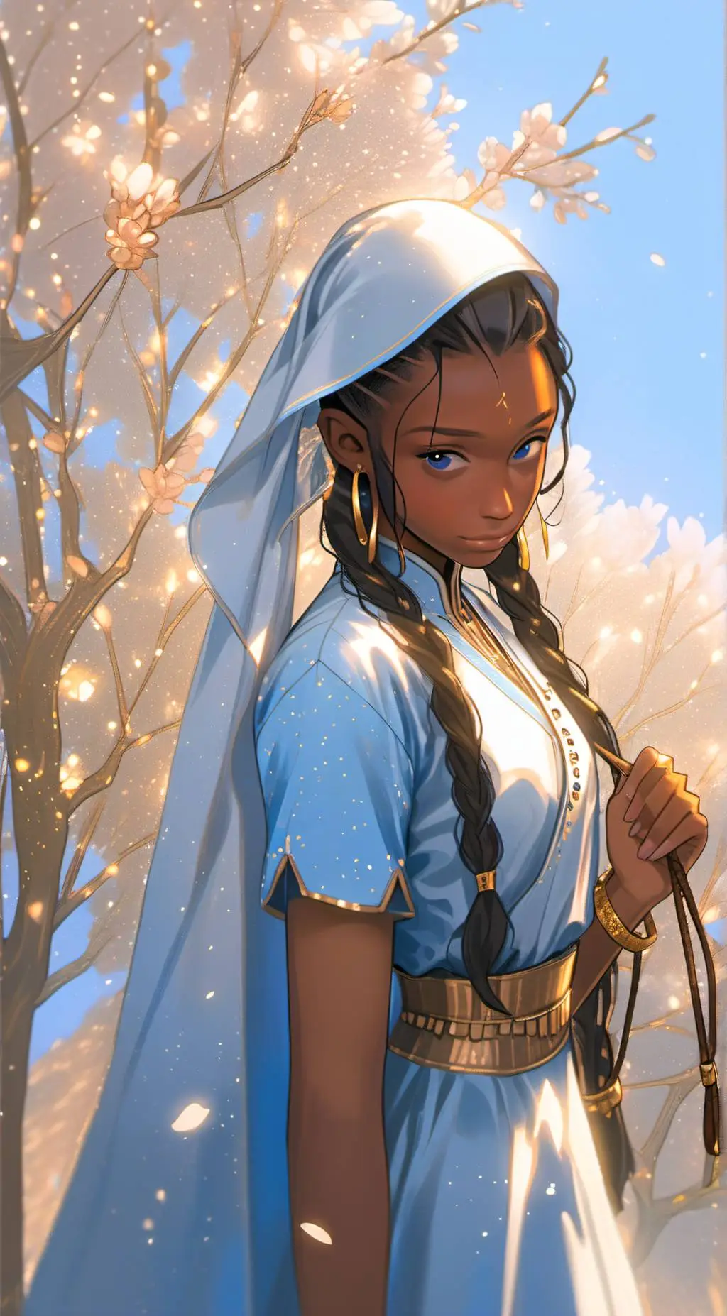 ai character: milla background