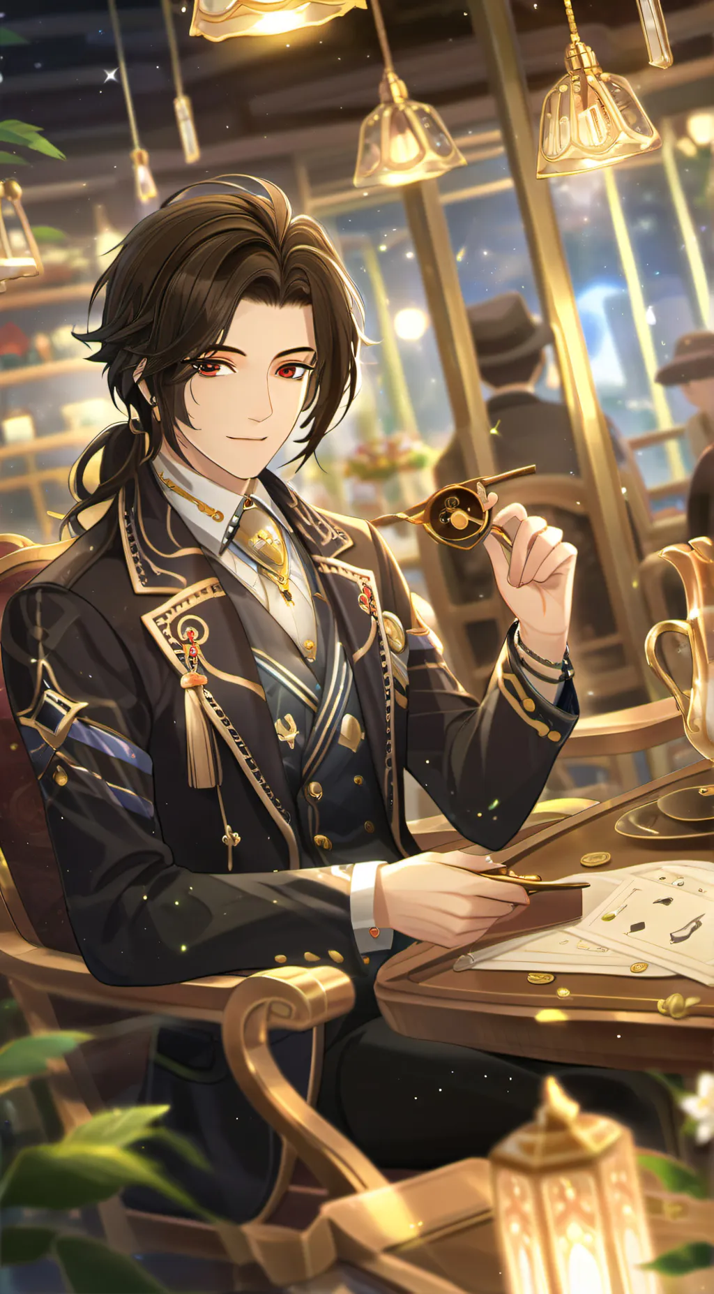 ai character: sam background