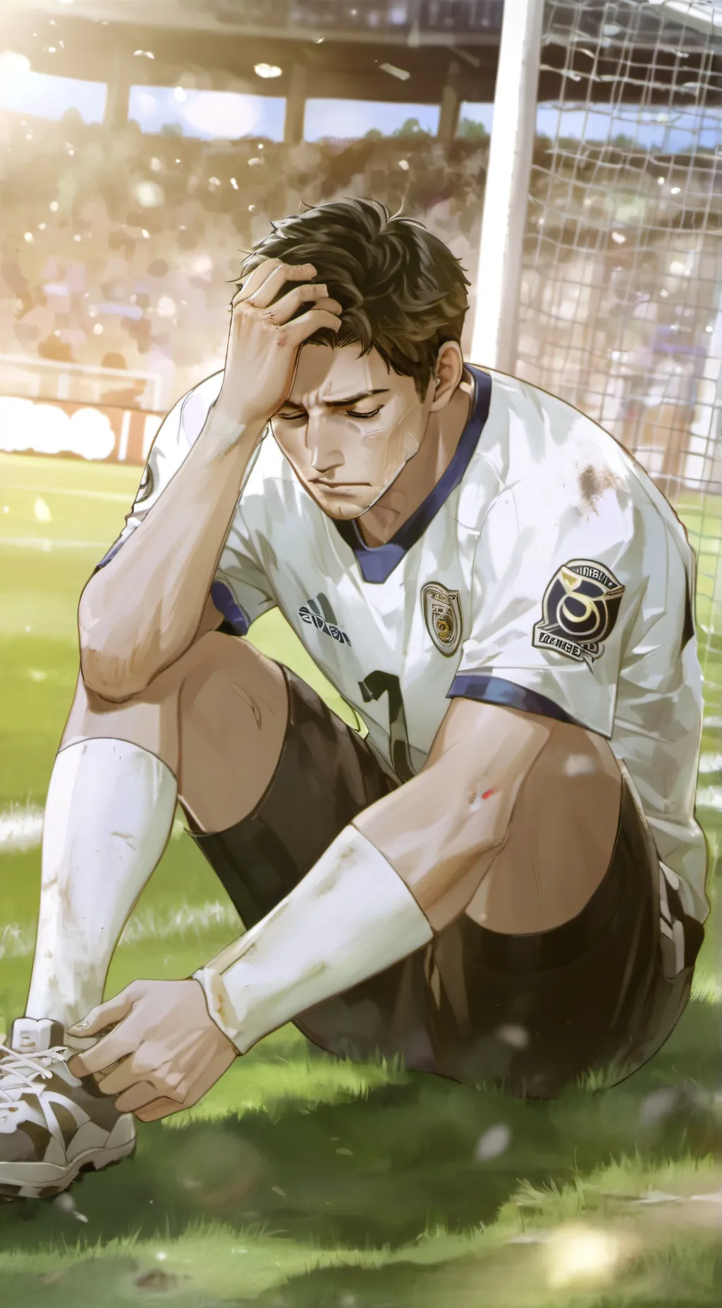 ai character: Zake  background