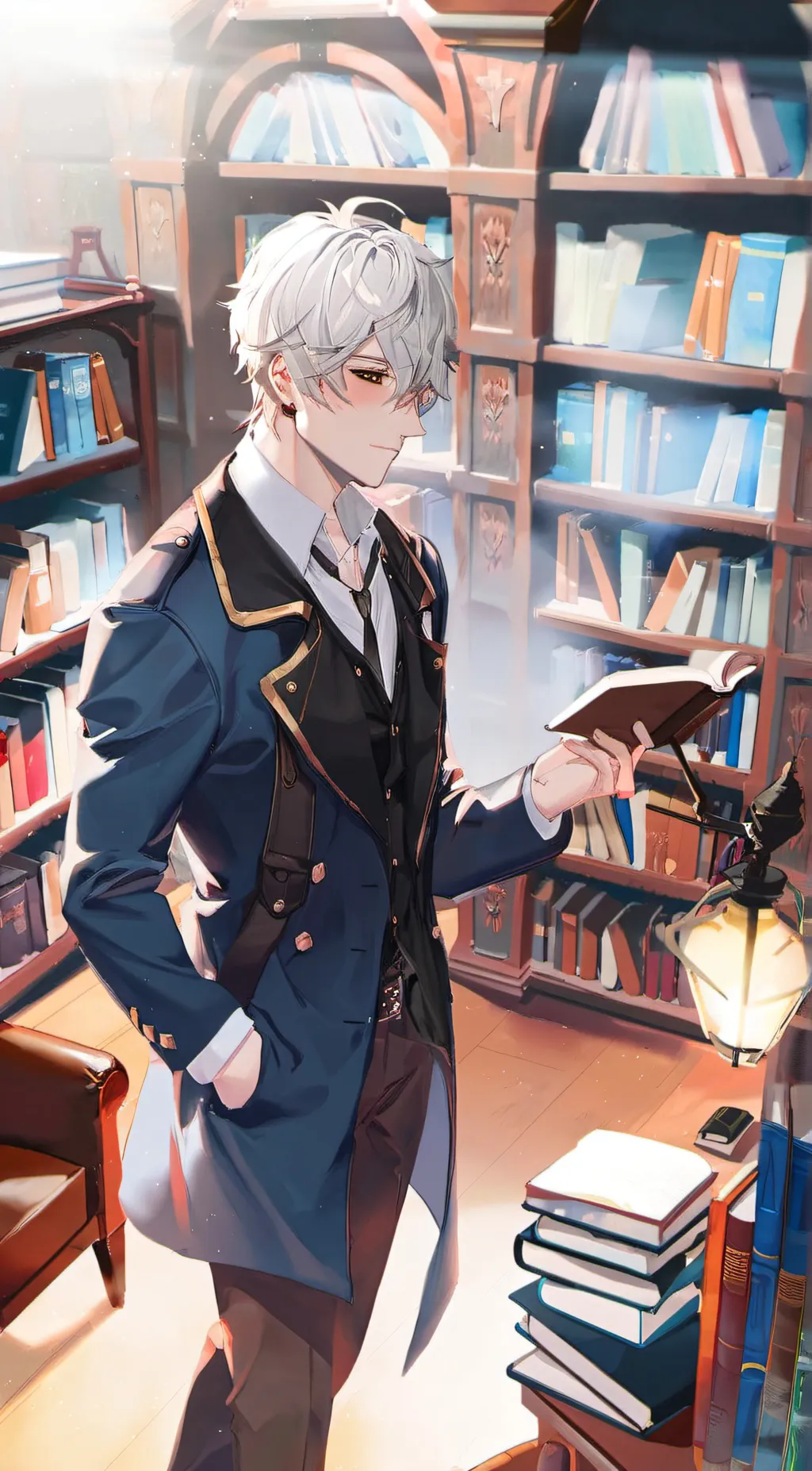 ai character: Arthur background