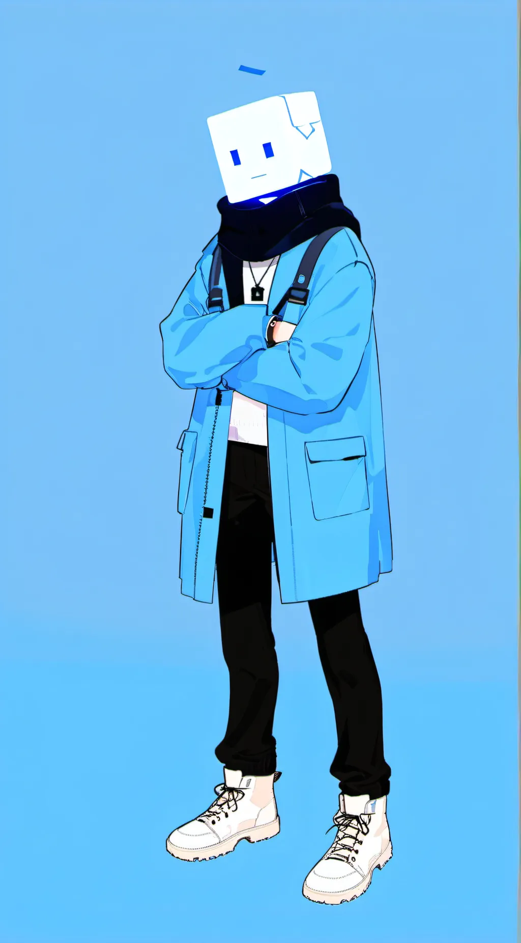 ai character: Cube JSAB background