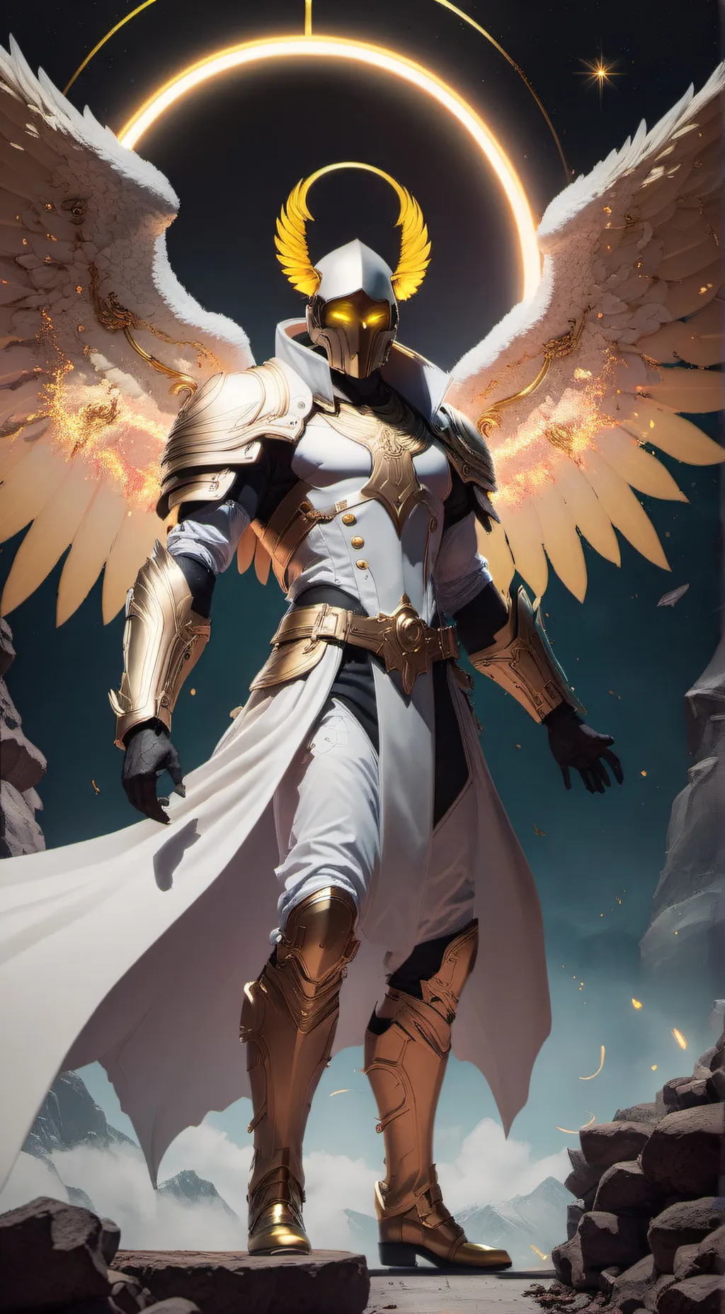 ai character: Angel background
